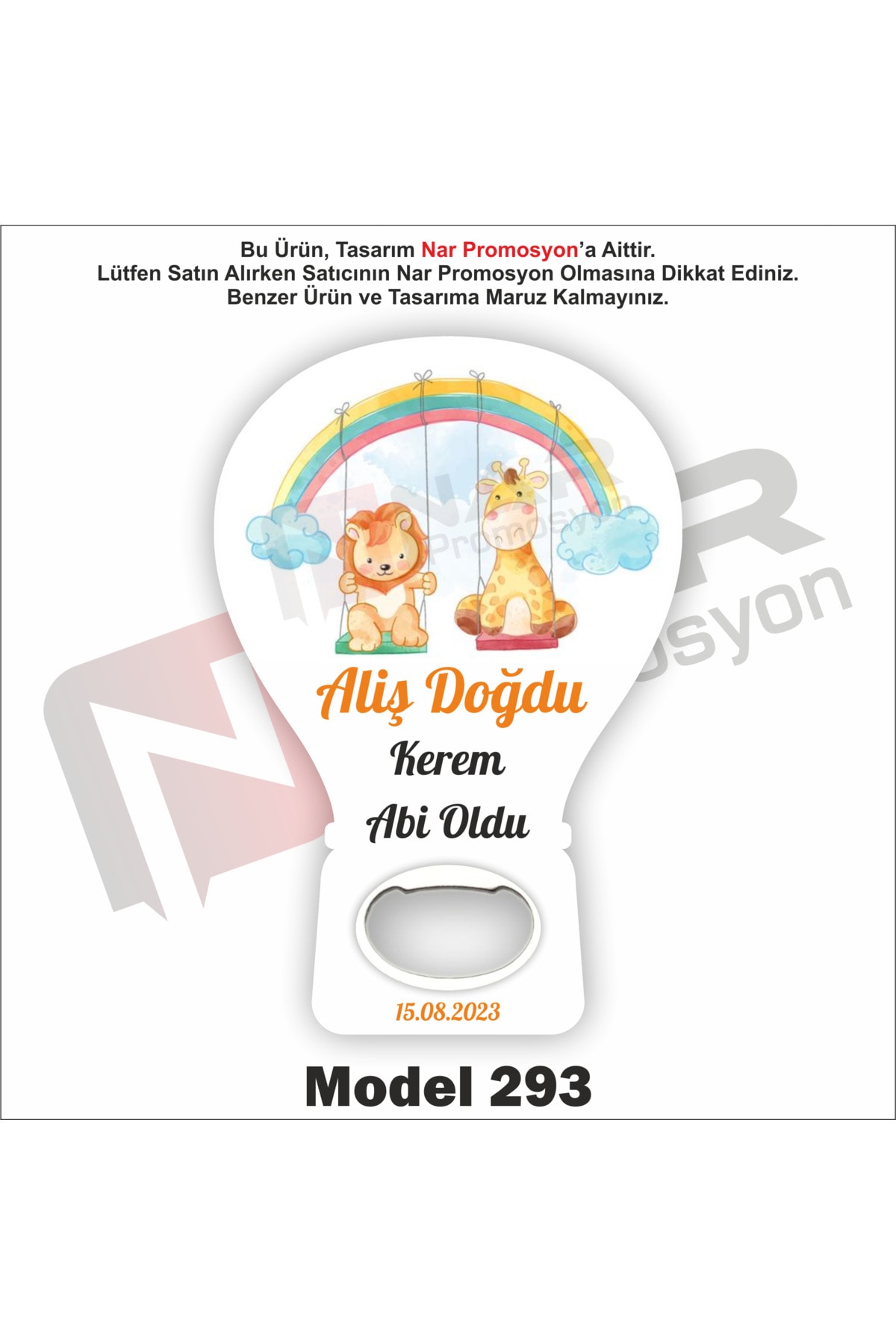 25 Balloon Magnet Opener Circumcision, Engagement, Promise, Wedding Gift - Packaging Included