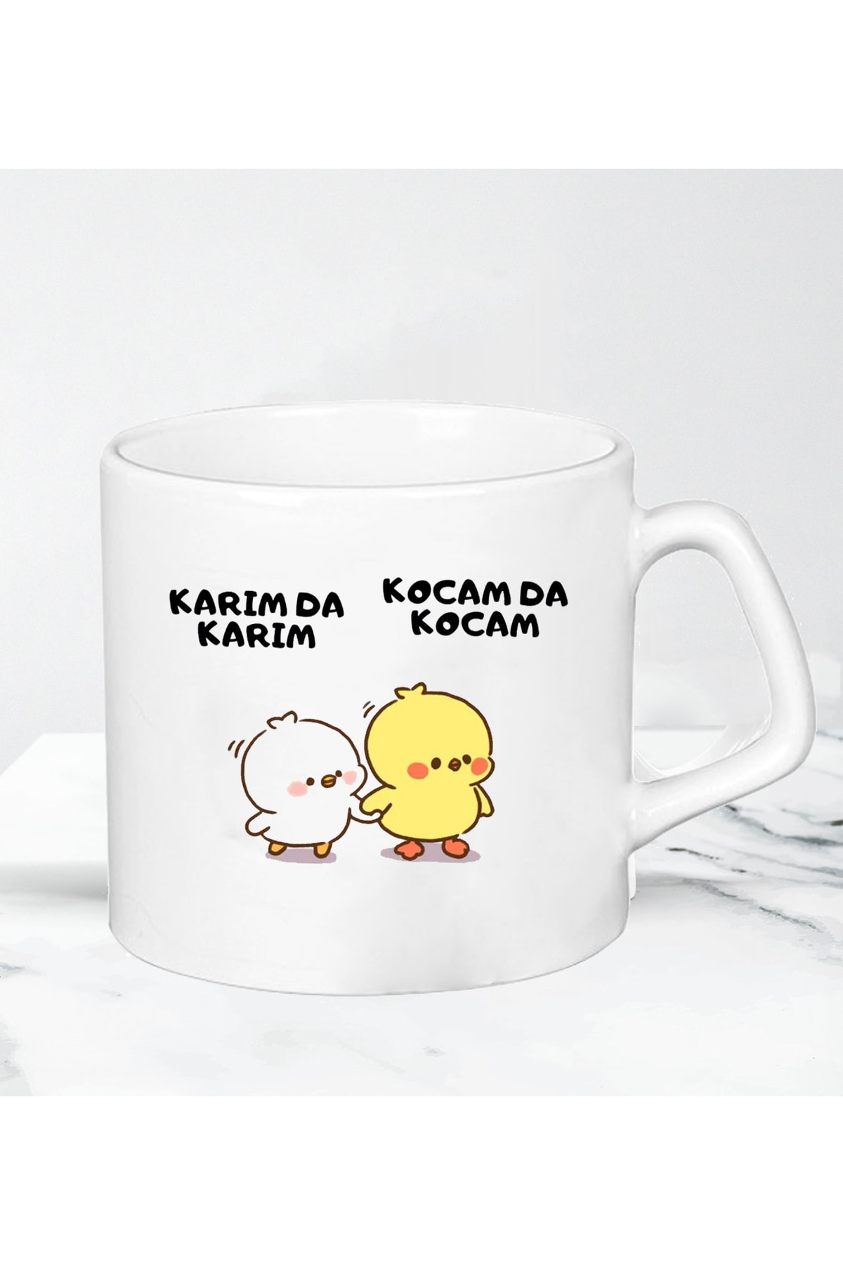 Wife Wife Husband Husband Nescafe Cup