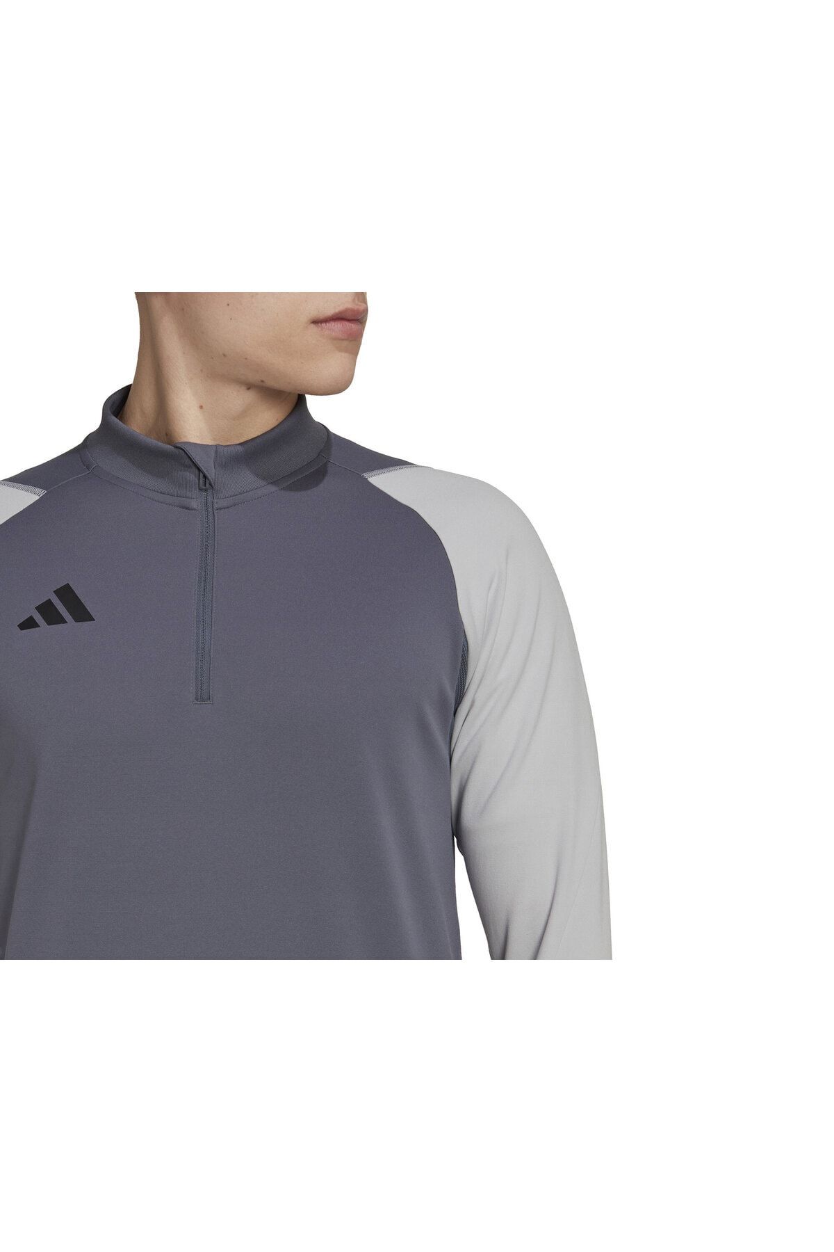 Adidas men's climalite modern varsity long sleeve 1/4 zip hot sale