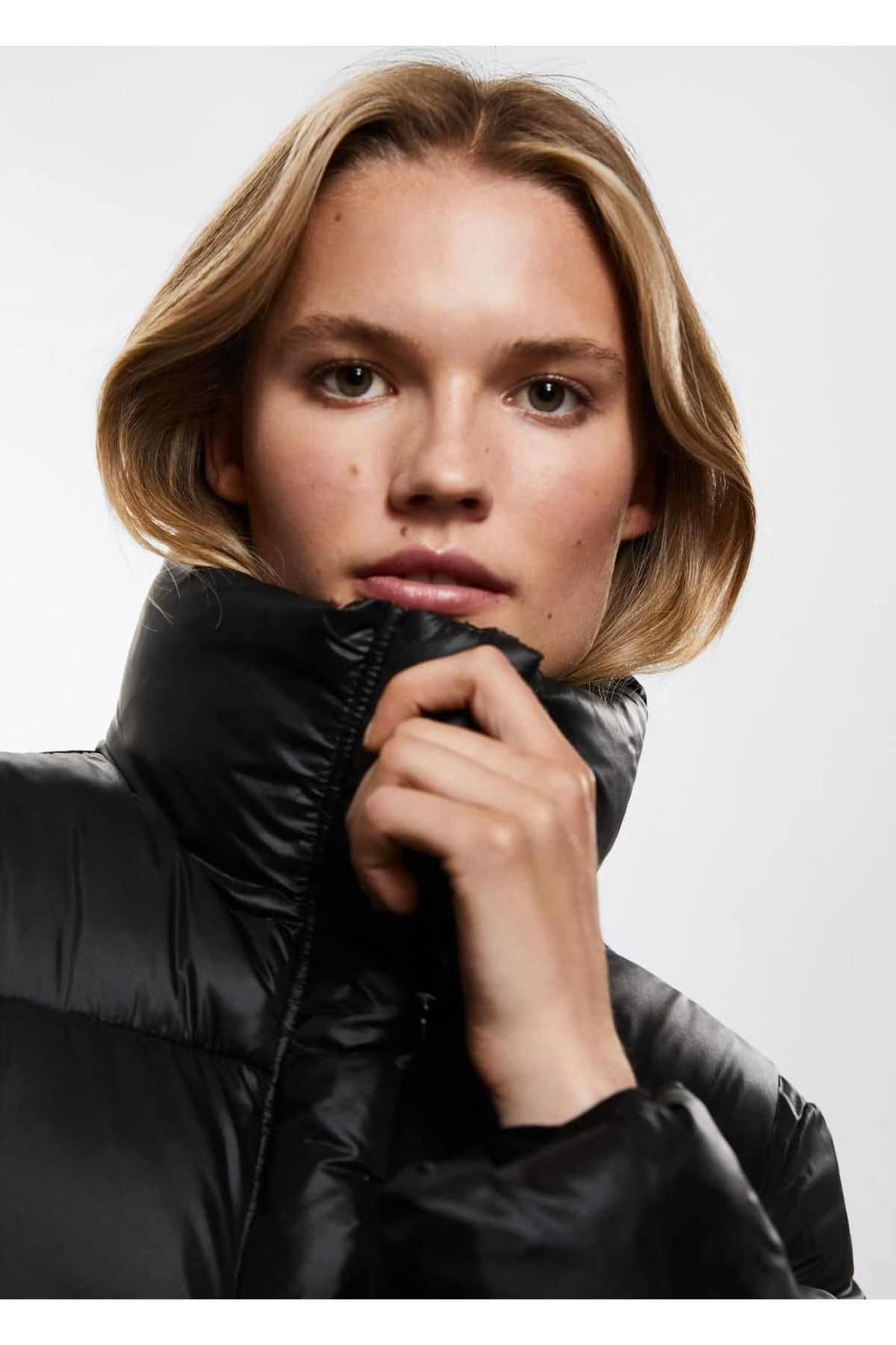 MANGO Woman-Gesteppter Langanorak 5