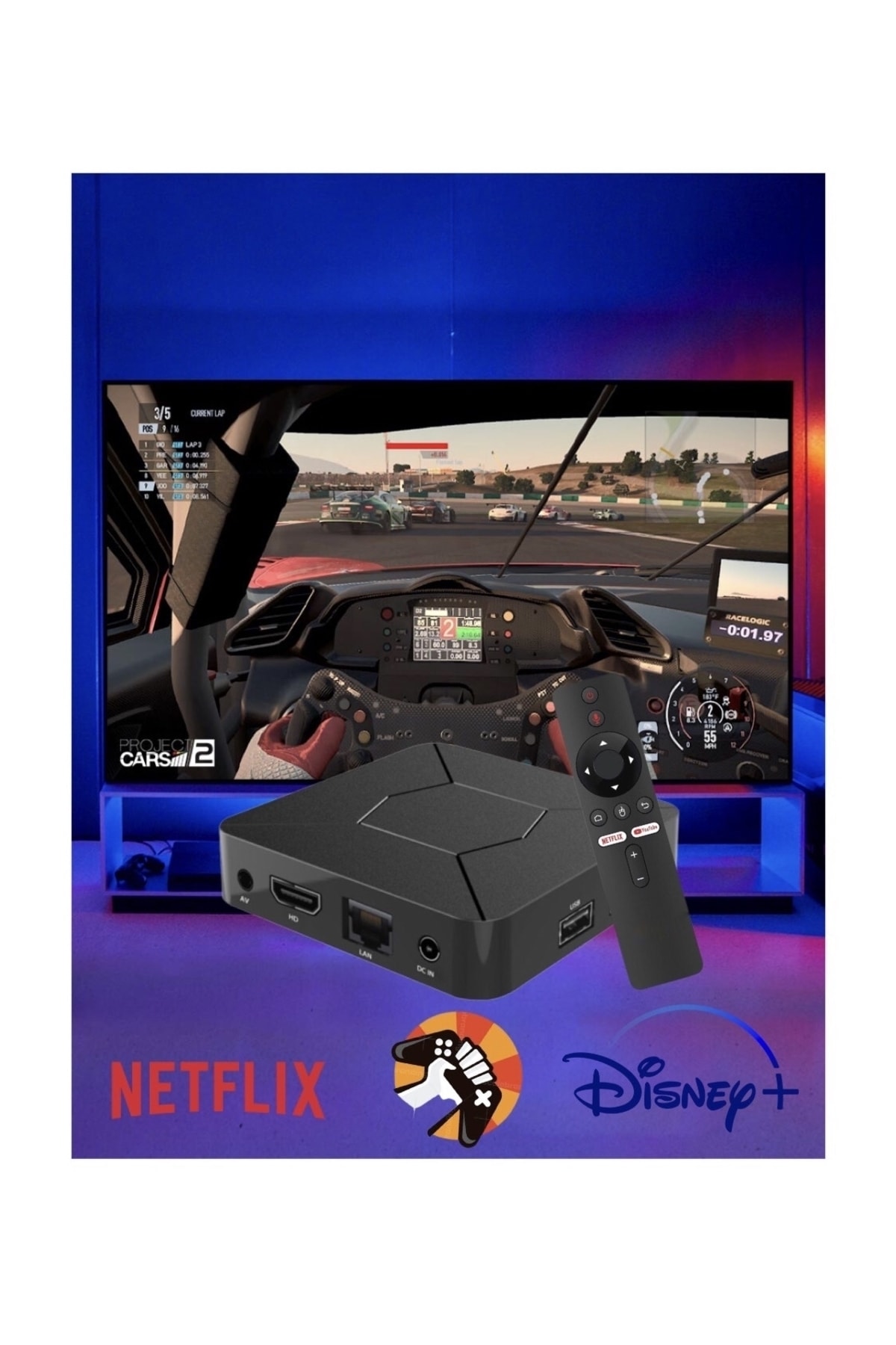 FS1PRO TEKNOLOJI 4K & 8K Android Tv Box Game Box / Professional Smart Tv Box Kutusu / Akıllı