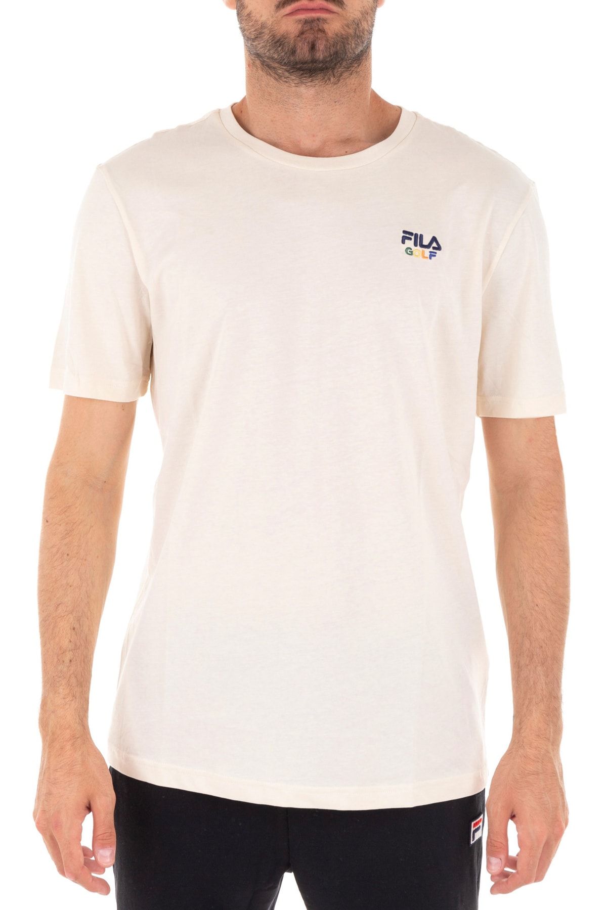 Fila Men s ANTIQUE WHITE T shirt Trendyol
