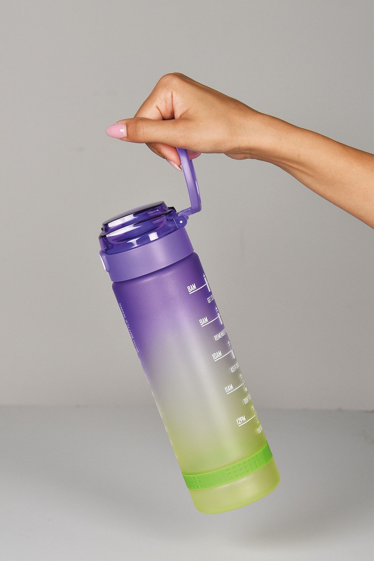 قمقمه ورزشی 1000 میل آب انگیزشی بطری Bottle Work
