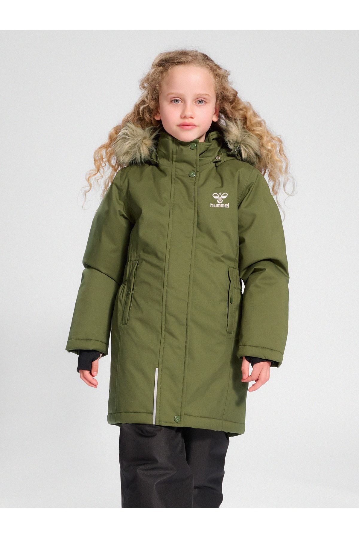 HUMMEL Mantel Gr n Basic Trendyol