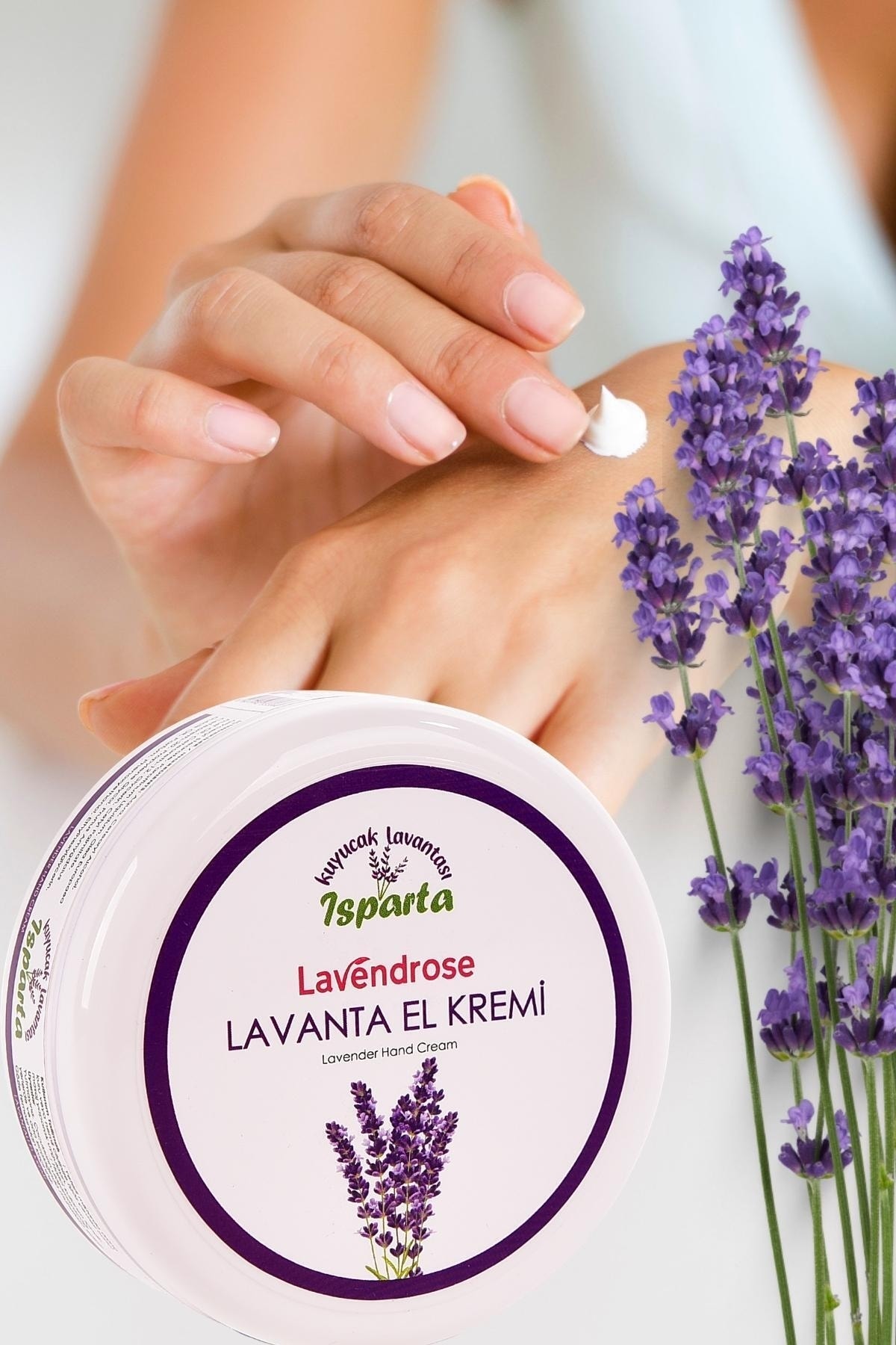 کرم دست   Lavendrose | Ispartamdan Yöresel Ürünler LLEK اورجینال - تصویر 3