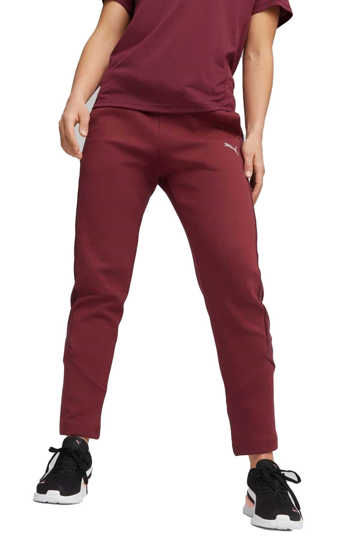 Burgundy cheap puma sweatsuit