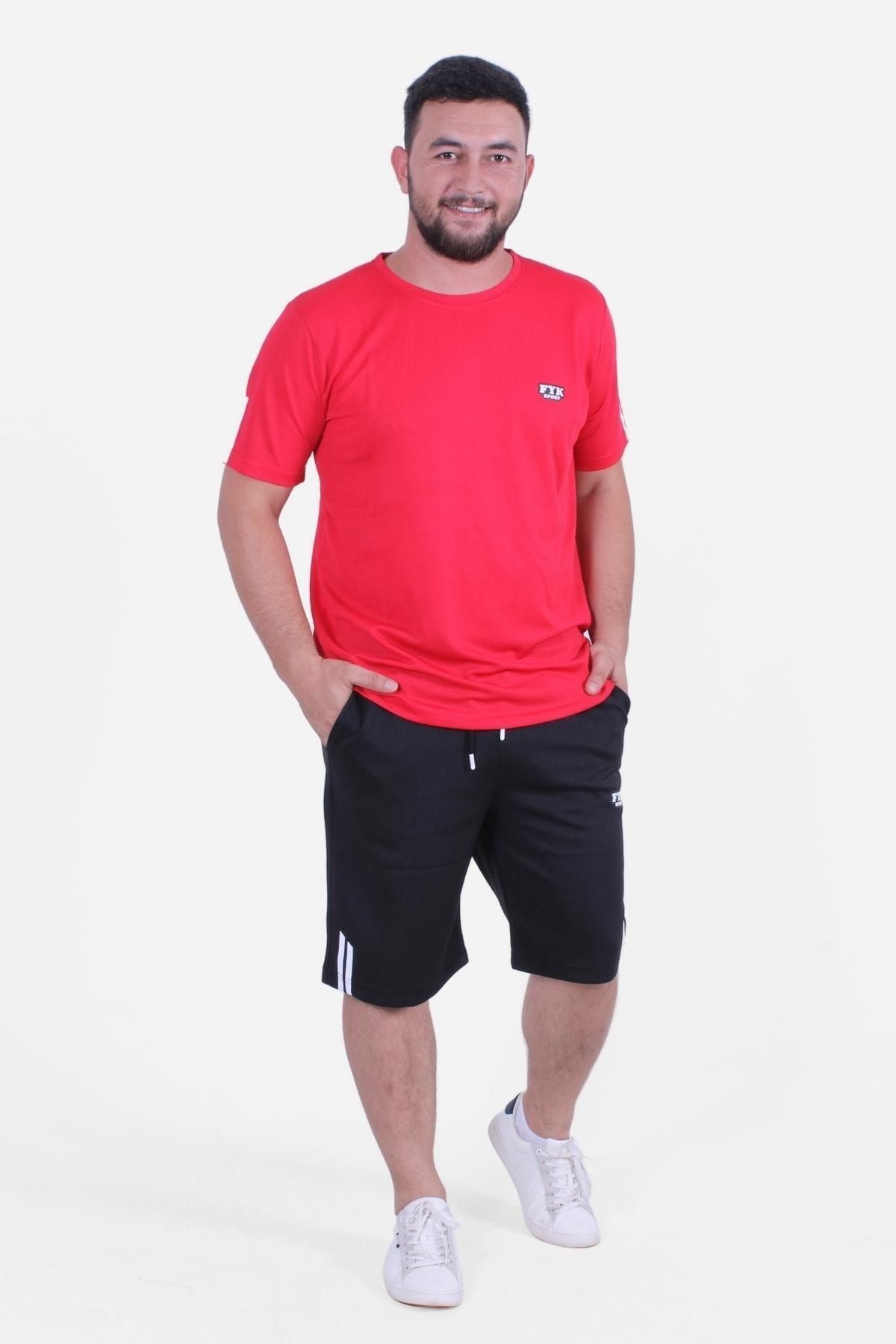 Mens tracksuit shorts set clearance