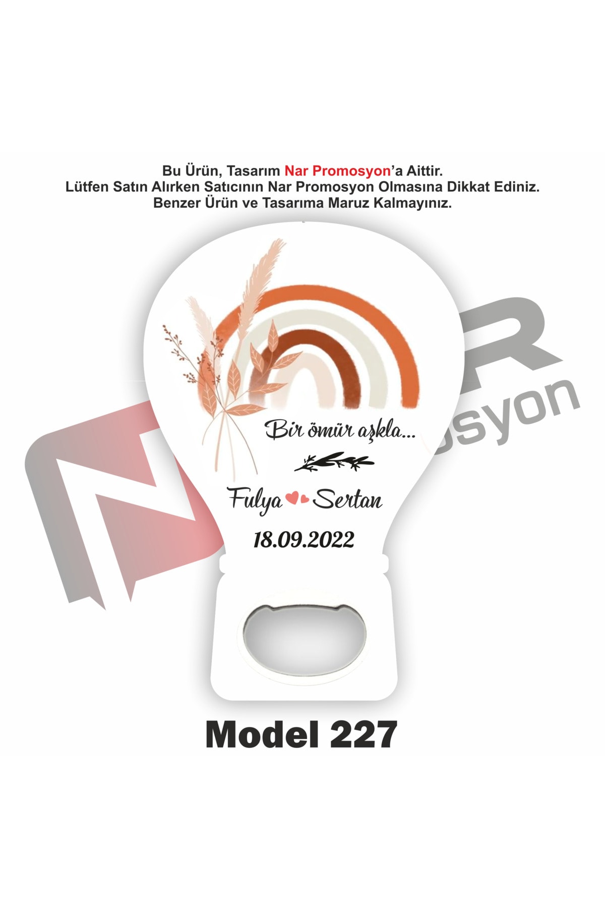 Opener Magnet Gift 20 Pieces - Circumcision, Engagement, Promise, Wedding Gift - Packaging Included