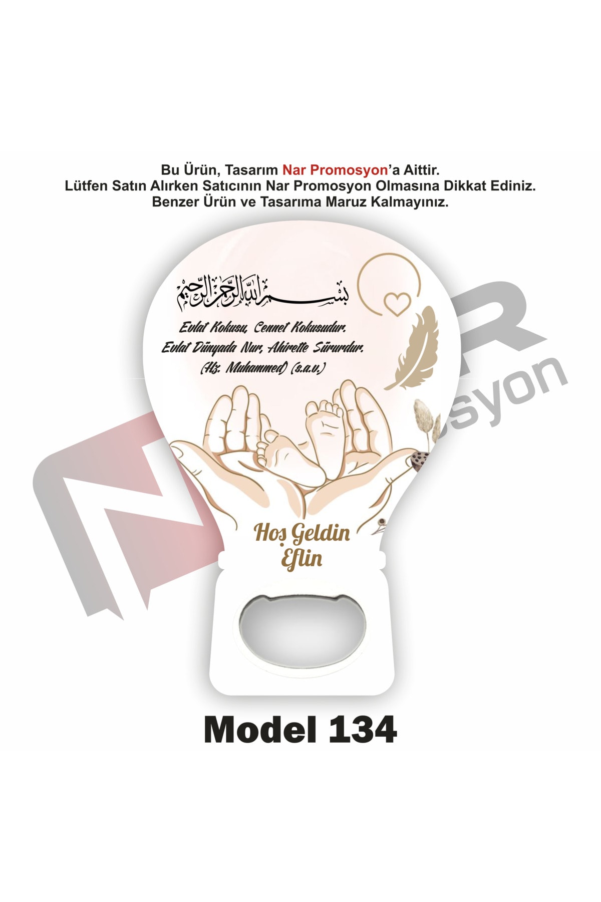 Opener Magnet Gift 20 Pieces - Circumcision, Engagement, Promise, Wedding Gift - Packaging Included