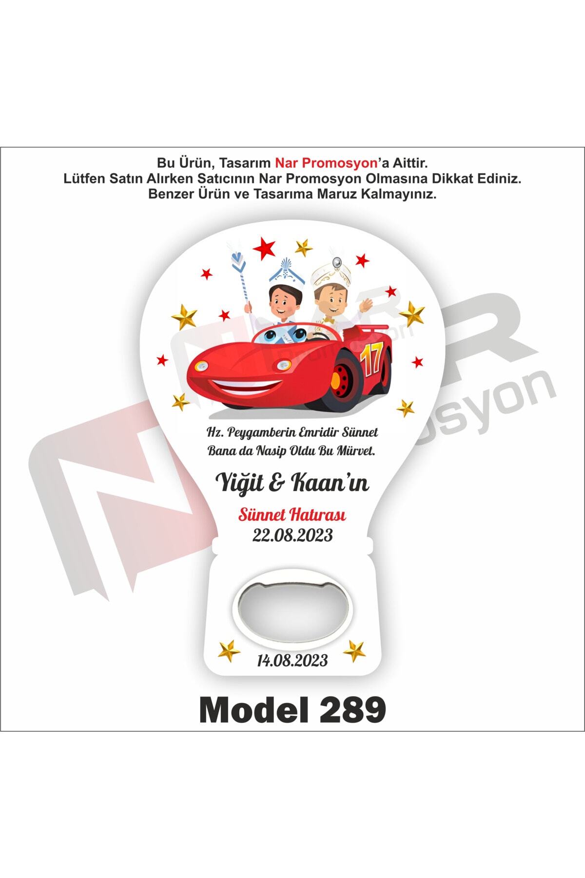 Opener Magnet Gift 20 Pieces - Circumcision, Engagement, Promise, Wedding Gift - Packaging Included