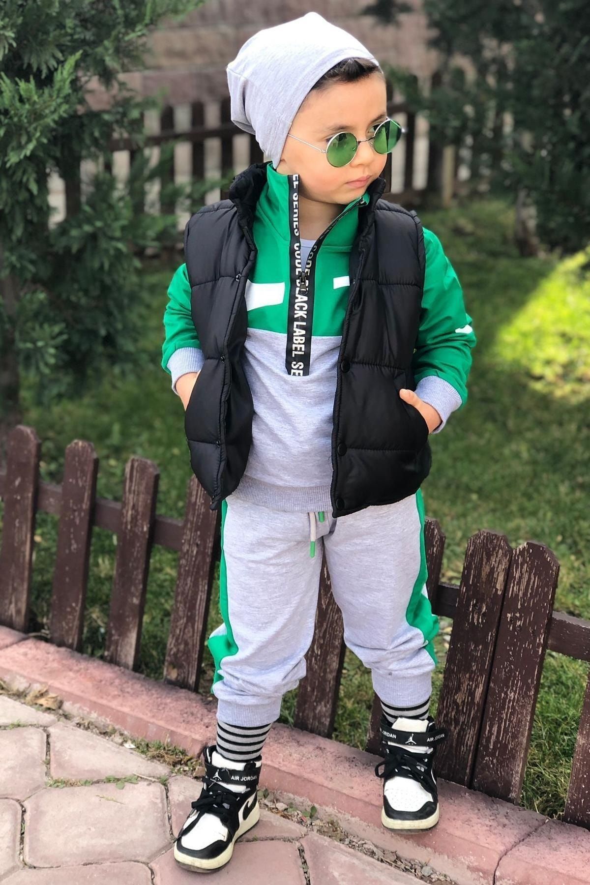 Boys outlet green vest