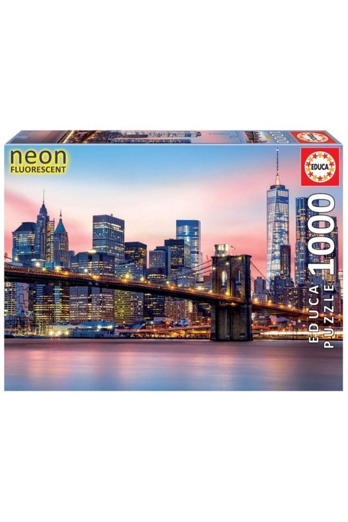 پازل 1000 PUENTE DE BROOKLYN NEON F EDUCA