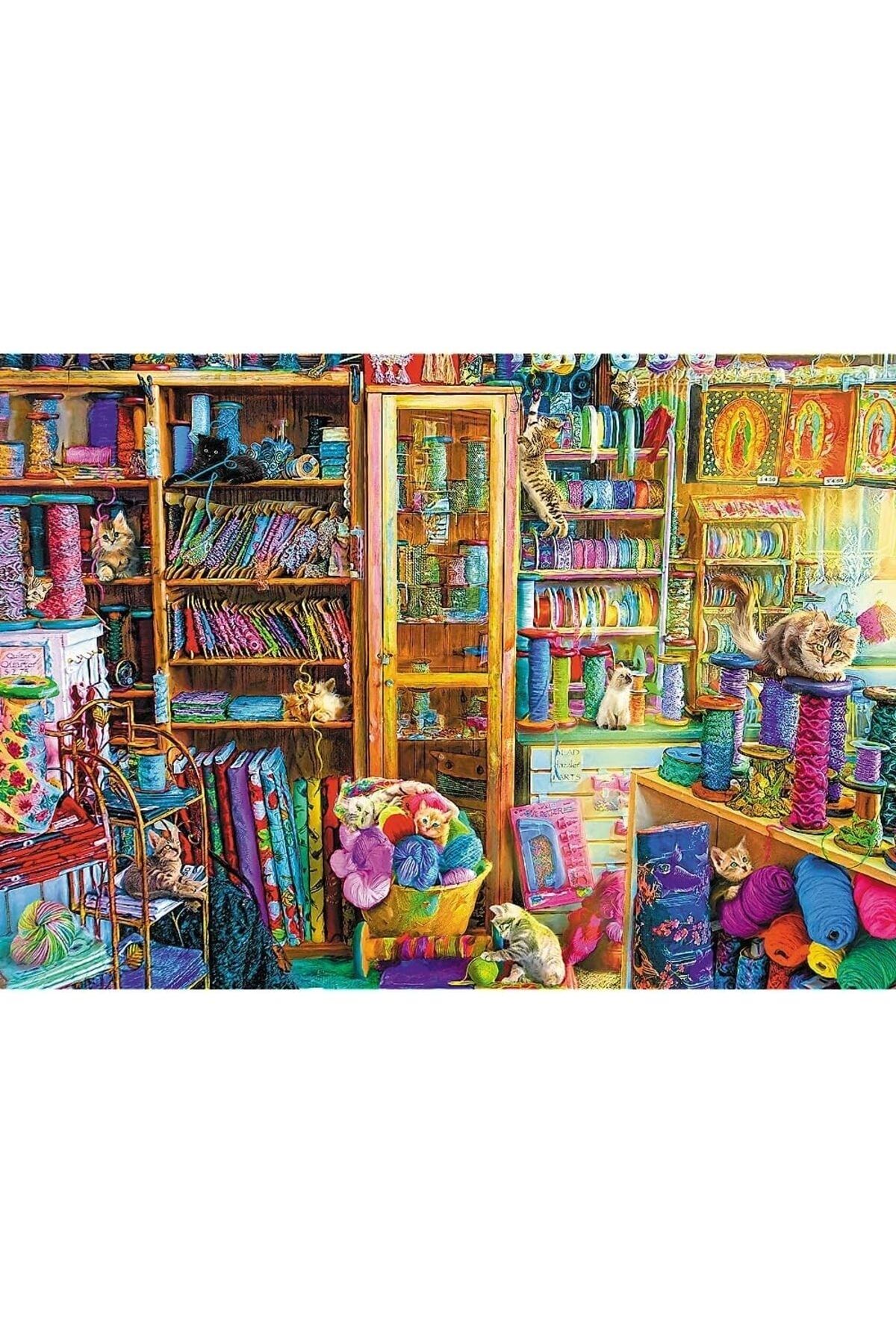 پازل دخترانه و پسرانه بچگانه TR27113 CAT PARADISE 2000 قطعه ، کیفیت برتر بزرگسالان ان بالای 12 سال Yapbo Trefl