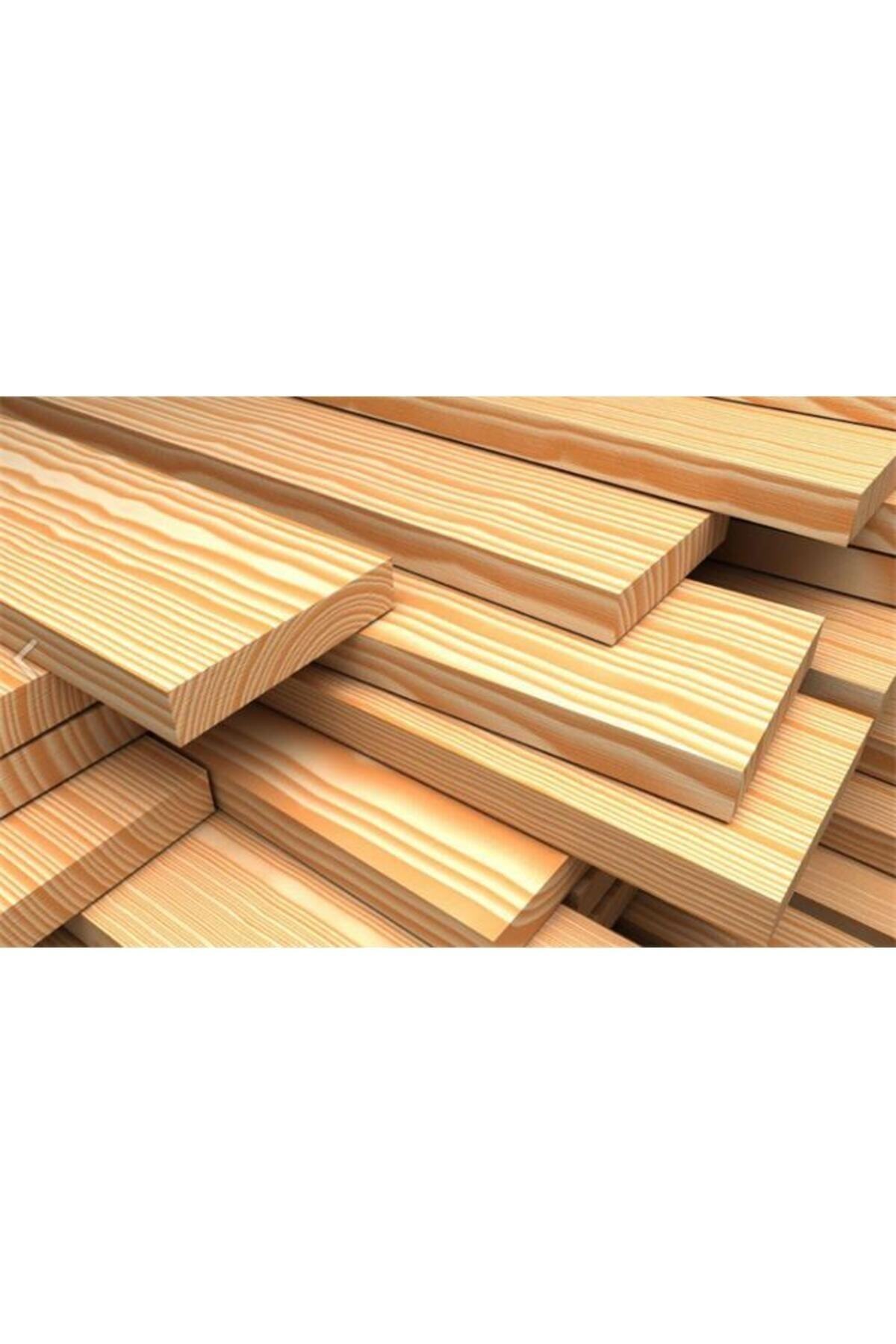 (2x6 cm x 275 cm 30 Adet) Ladin Çıta Ahşap Taslak Tahta Blok ve Kereste 5