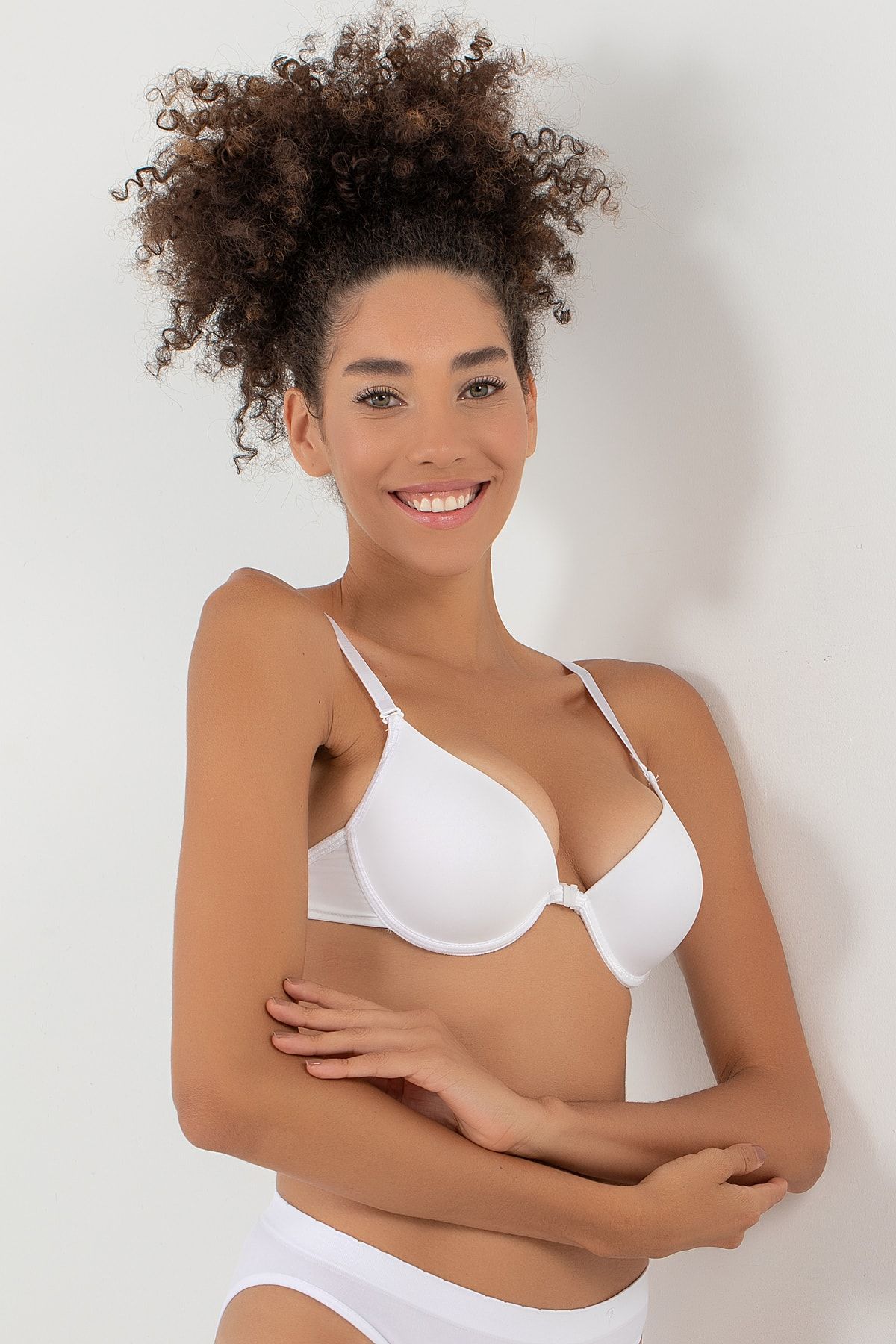 Miorre Push-up Padded Front Open Bra - Trendyol