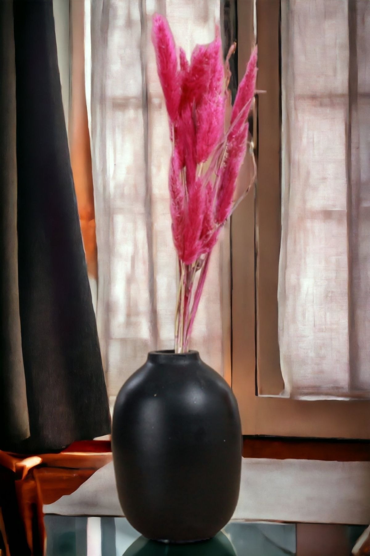 Decorative Vase Handmade Gold Color Model 6