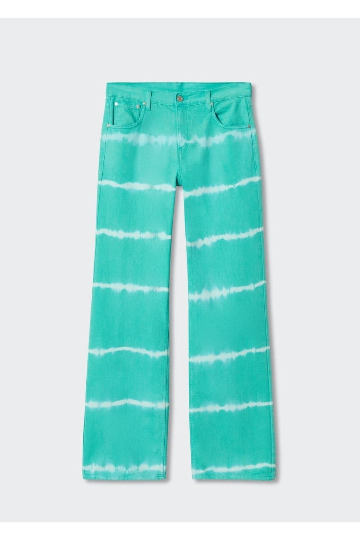 Batik Desen Wide-leg Jean