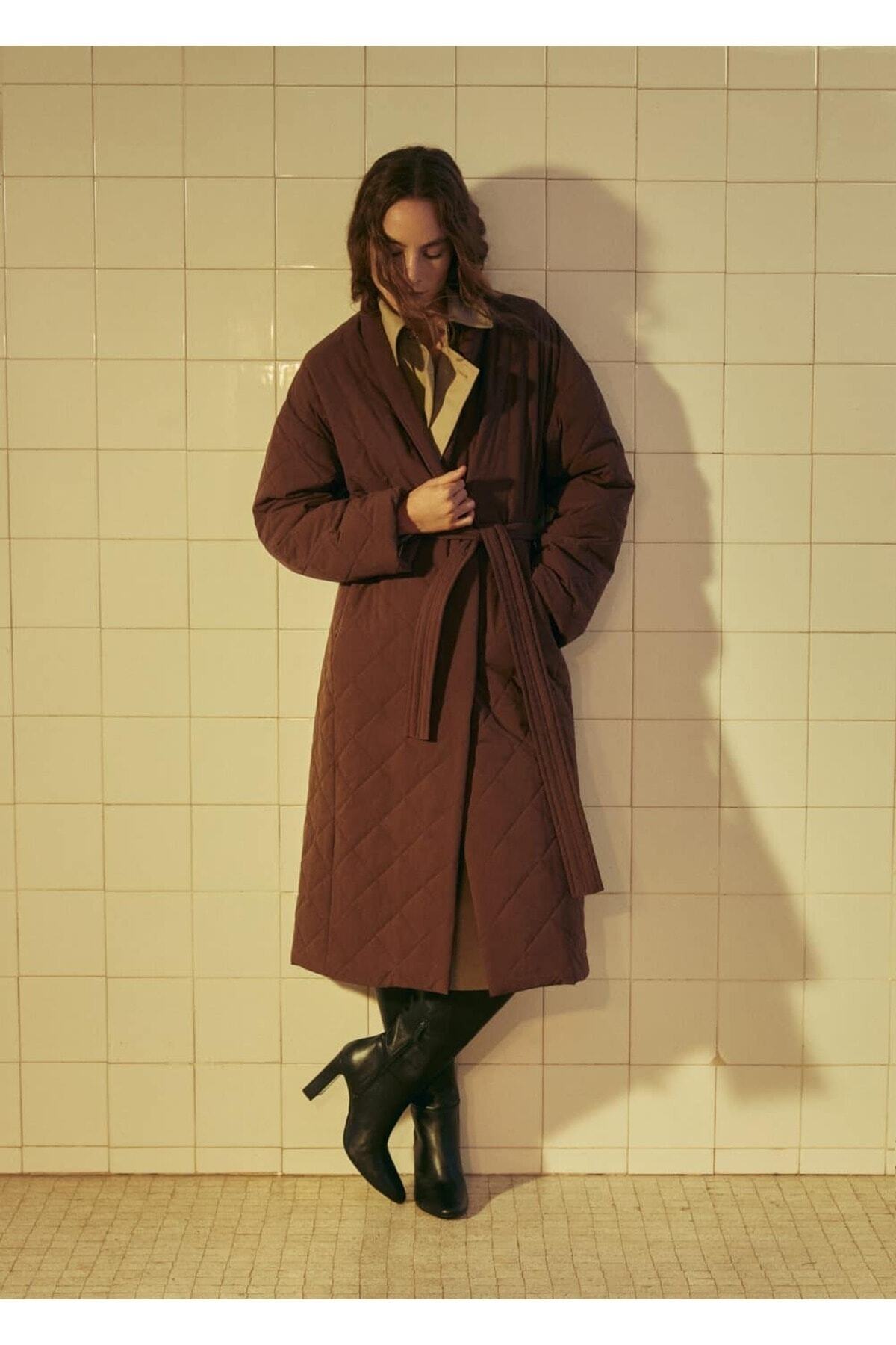 MANGO Woman-Oversize Καπιτονέ Anorak 5