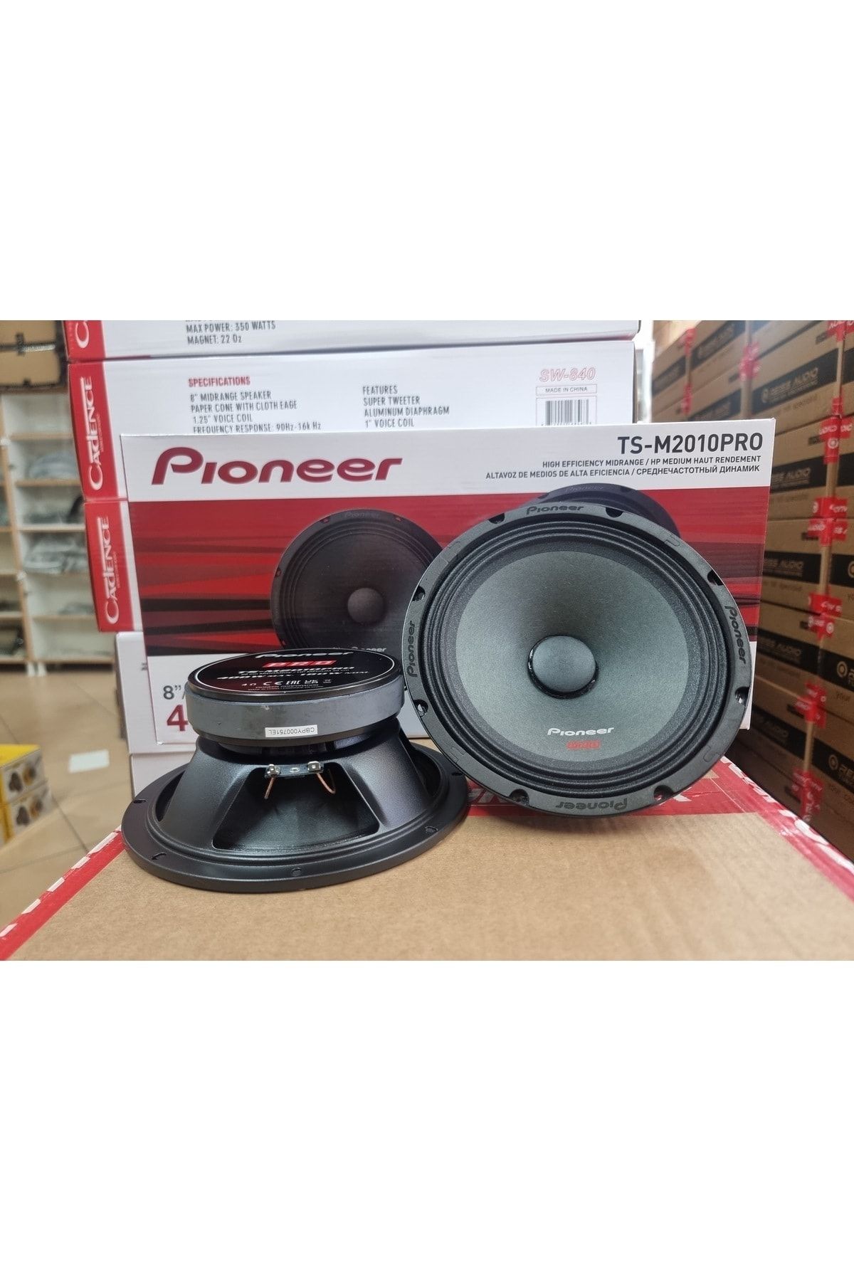 AGZ PIONEER TS M2010PRO 20 CM M DRANGE 400W 180 RMS 1 TAKIM 2 ADET