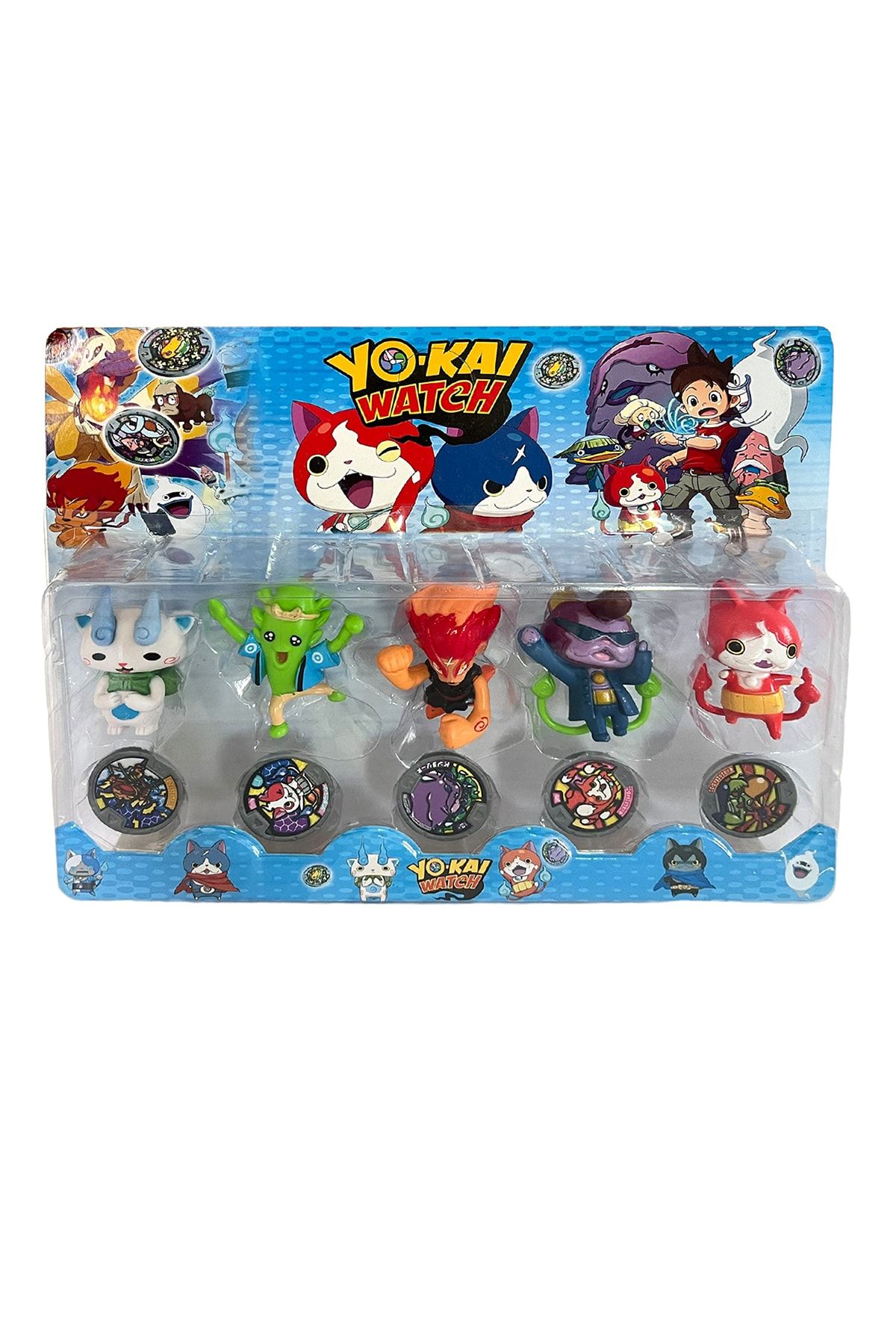 UDATOYS-Yokai Watch Yo kai Toy Character Yo-Kai Taso Figure Set of 5 3