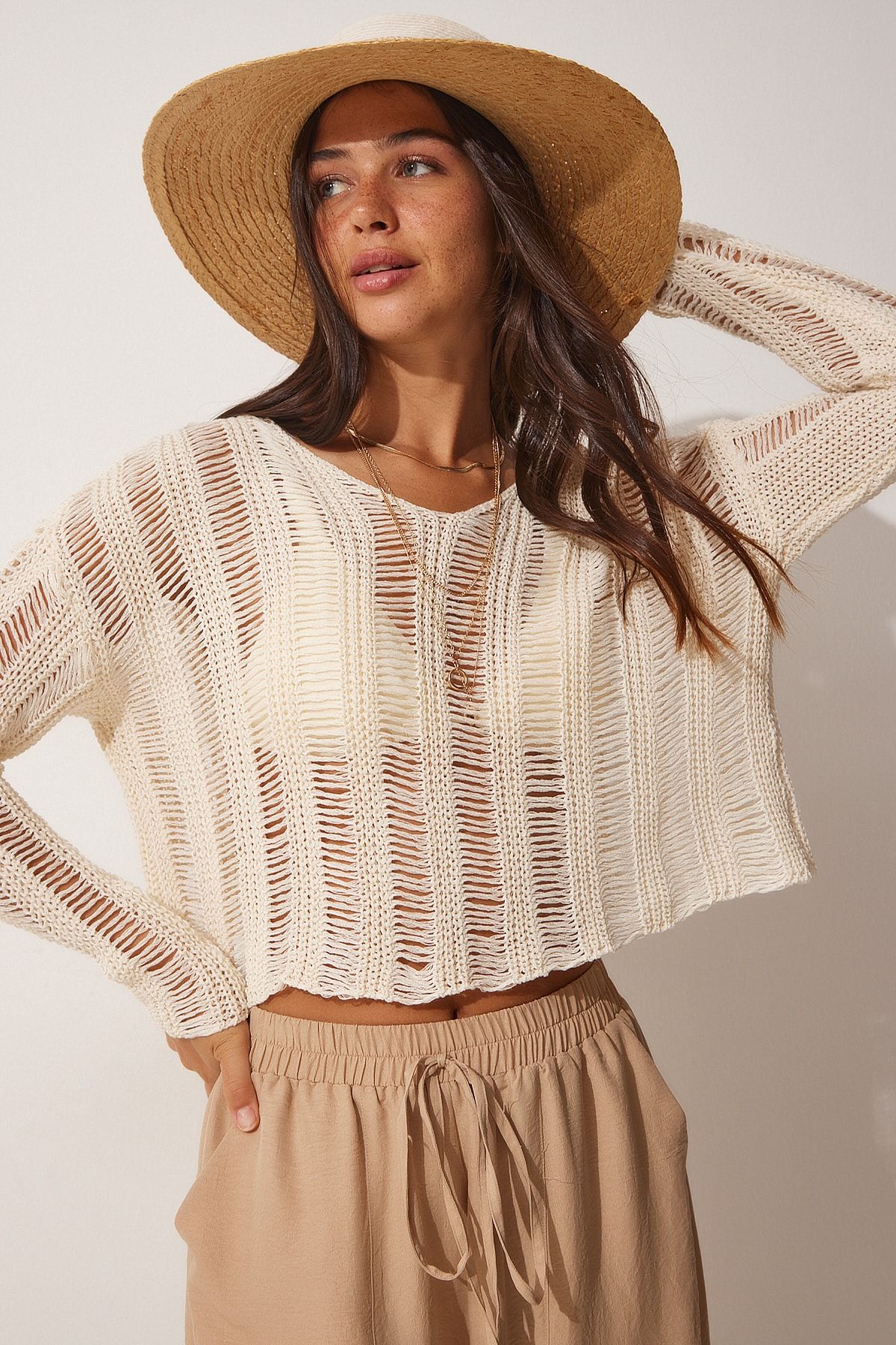Spell heather store long knit cardigan