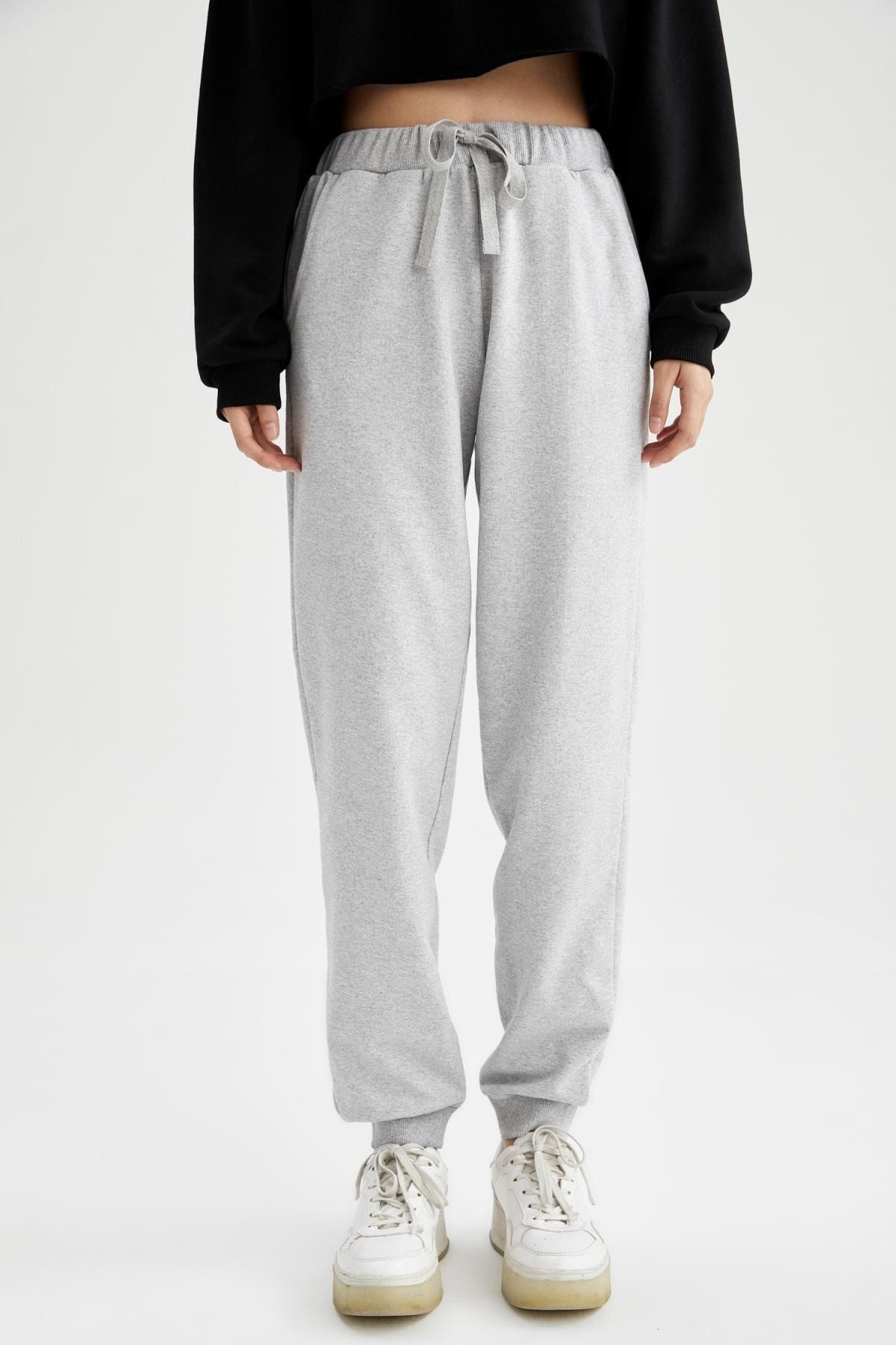 DeFacto-Regular Fit basic Reversible Jogger Sweatpants 5