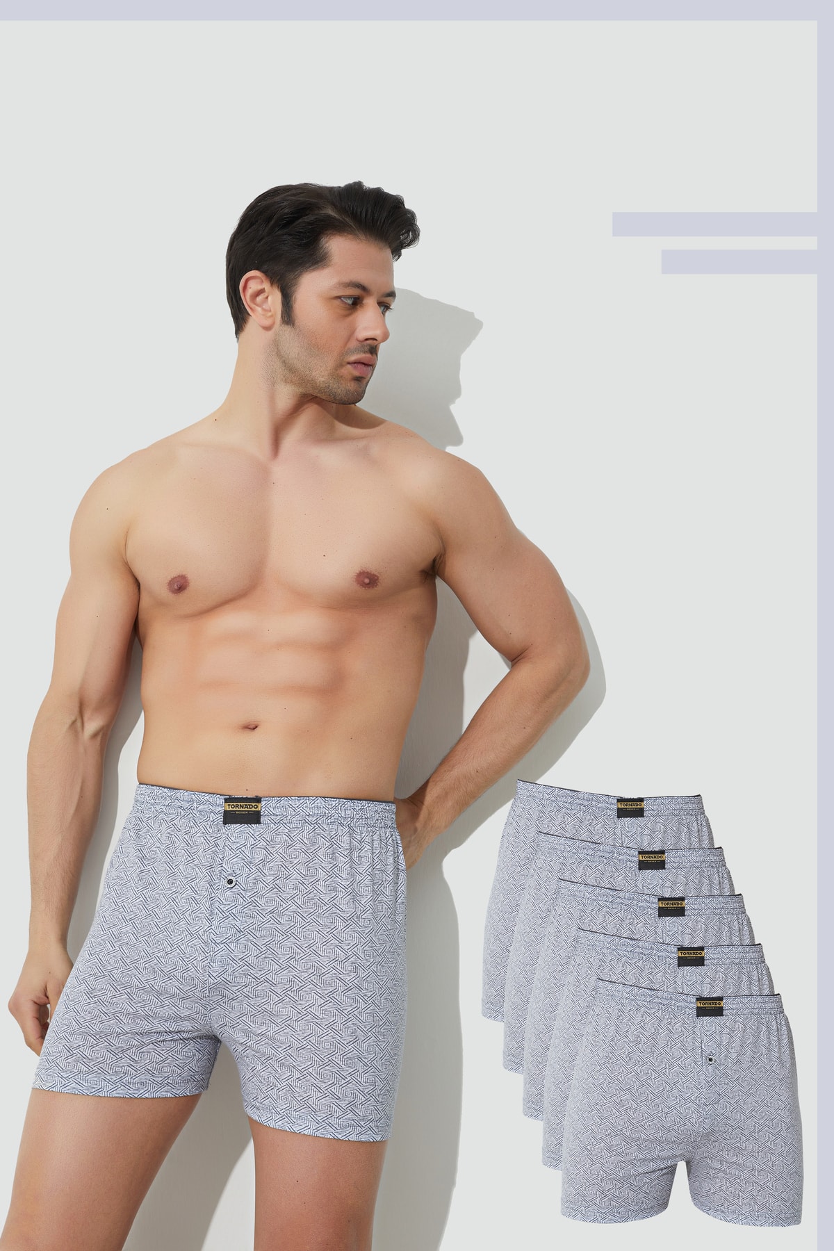 lux tornado Erkek Emprime Baskılı Boxer 5li Paket Fiyatı, Yorumları