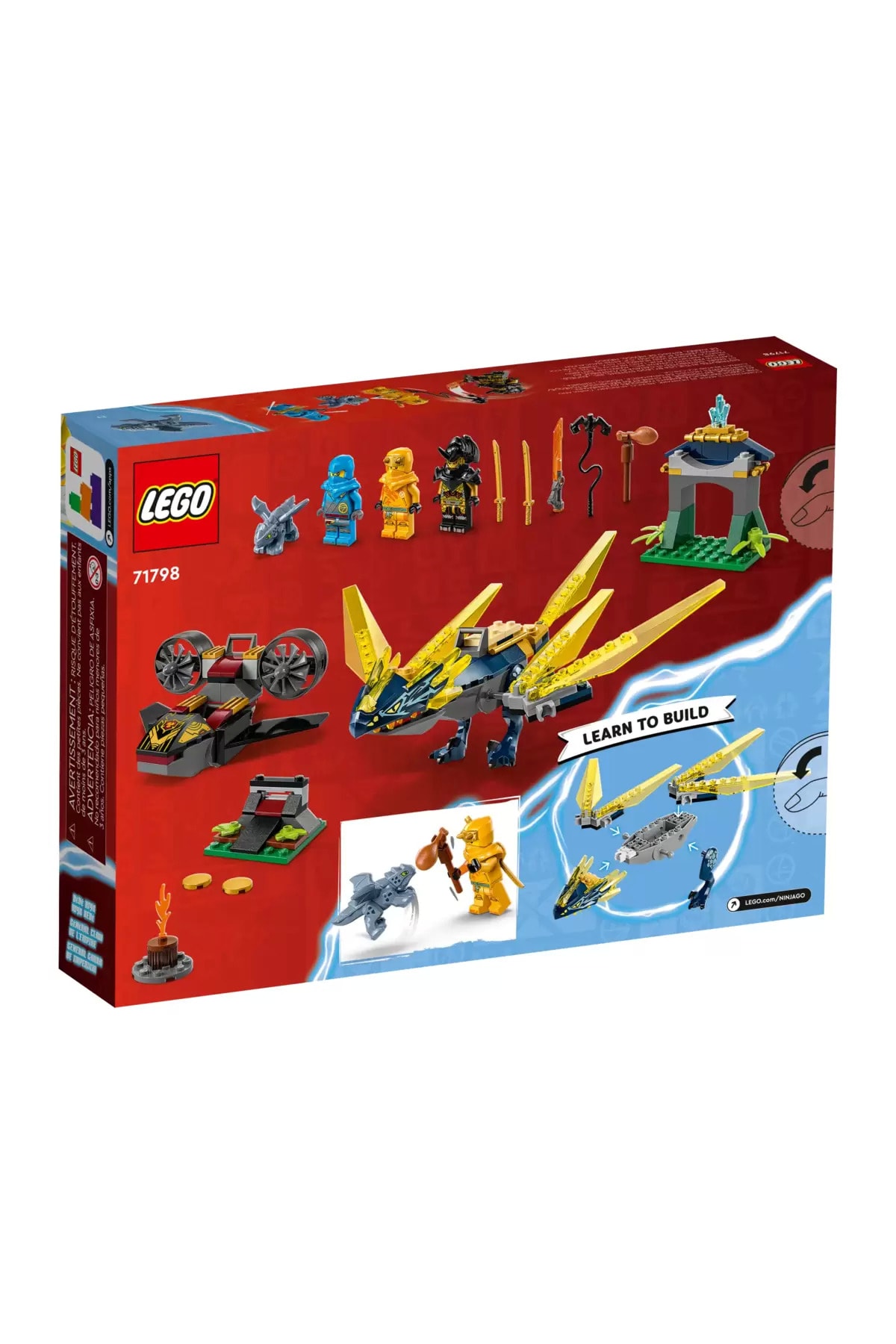 نینجاگو ۷۱۷۹۸ اژدهای کوچک نیا و آرین (۱۵۷ قطعه)