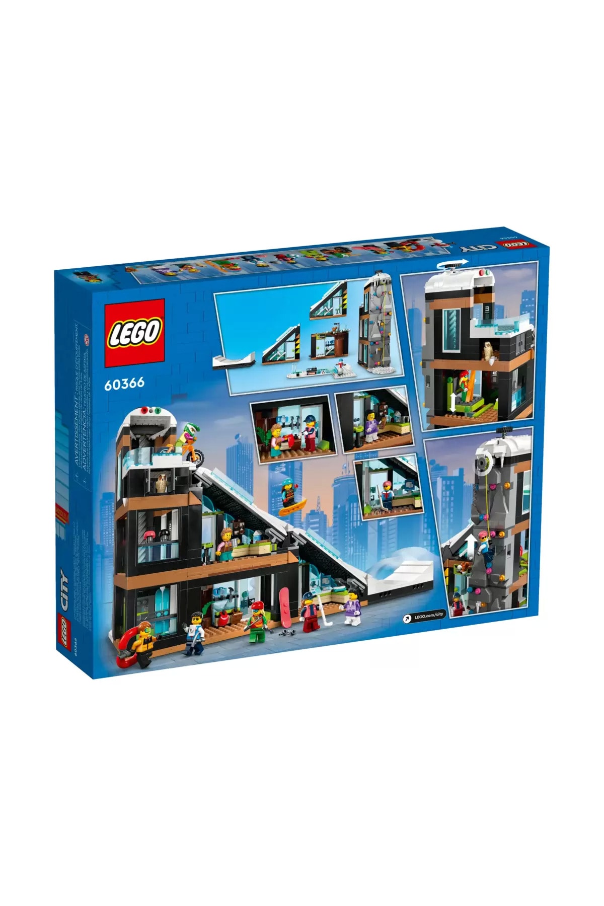 LEGO City 60366 Kayak ve Dağcılık Merkezi (Parça) fotoğrafı 3 (önizleme)