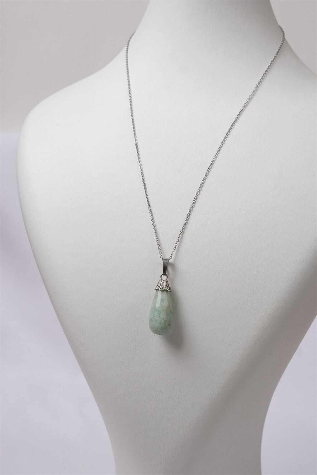 Amazonite shop stone necklace