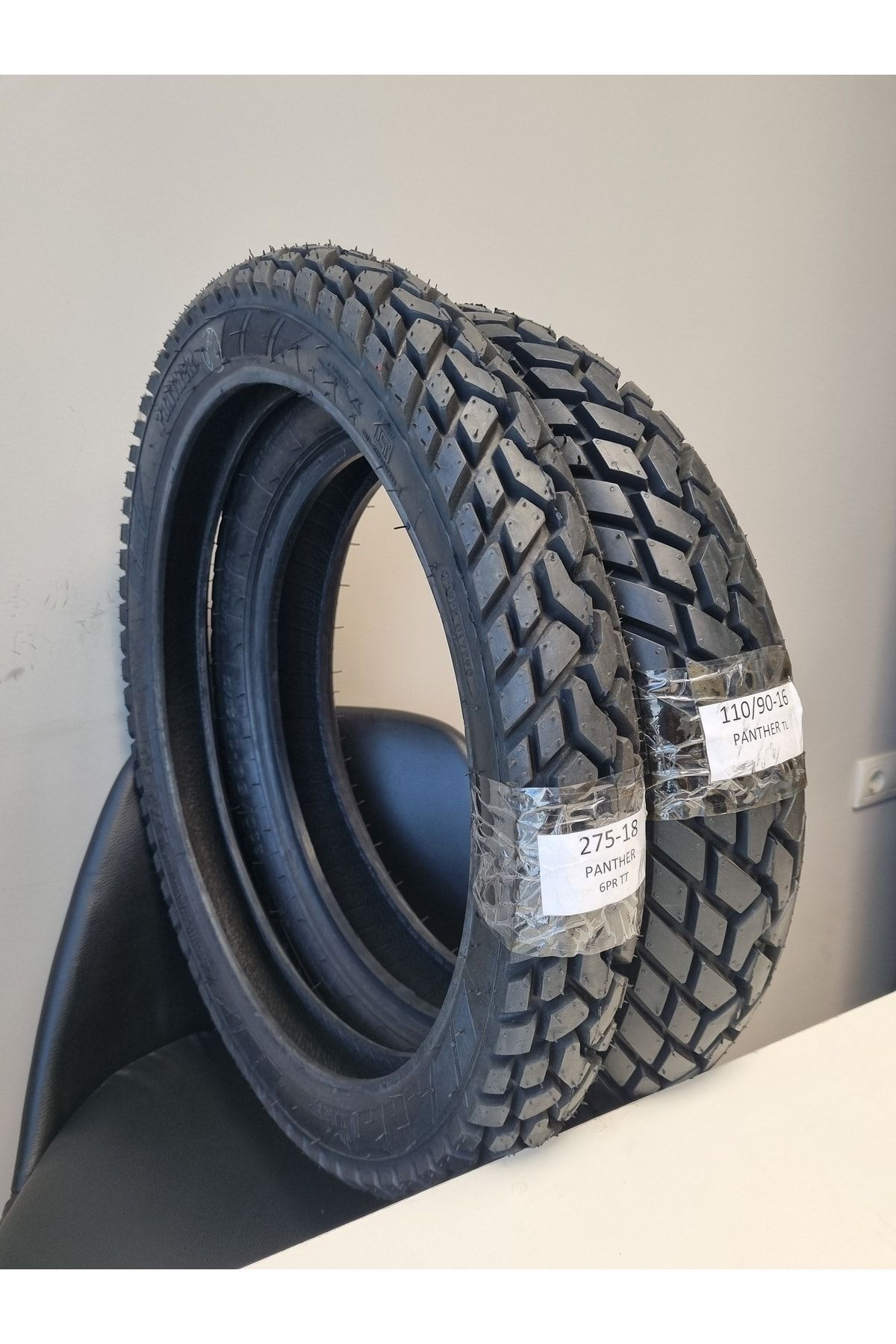 MARUTİ TYRES SET 2.75-18 ve 110/90-16 Ön Arka Takım PantherSET