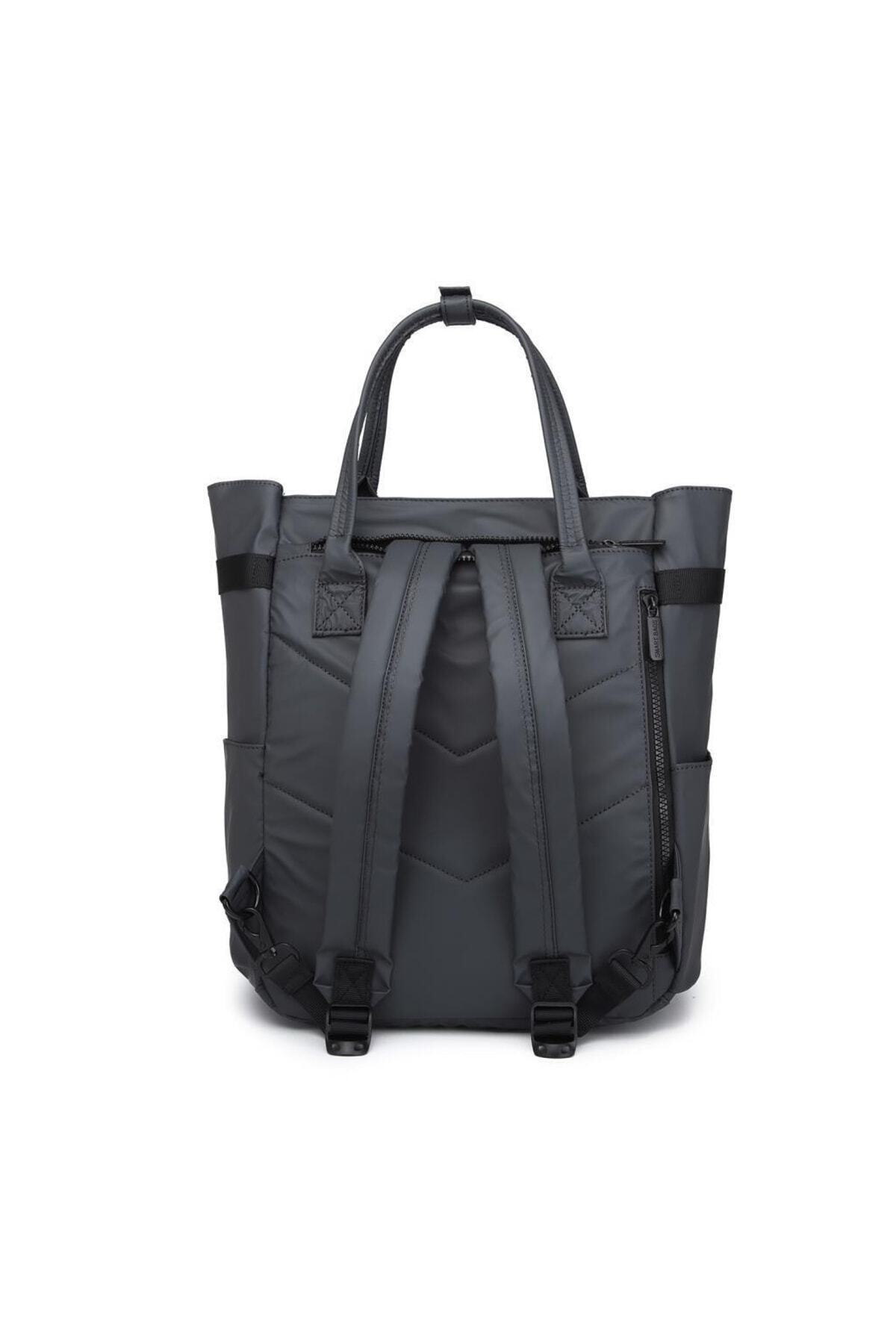 کوله پشتی زنانه خاکستری Genel Markalar | 21K-8673- اورجینال - تصویر 2