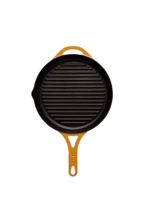 POT ART Sarı Izgara Döküm Tava 28 cm