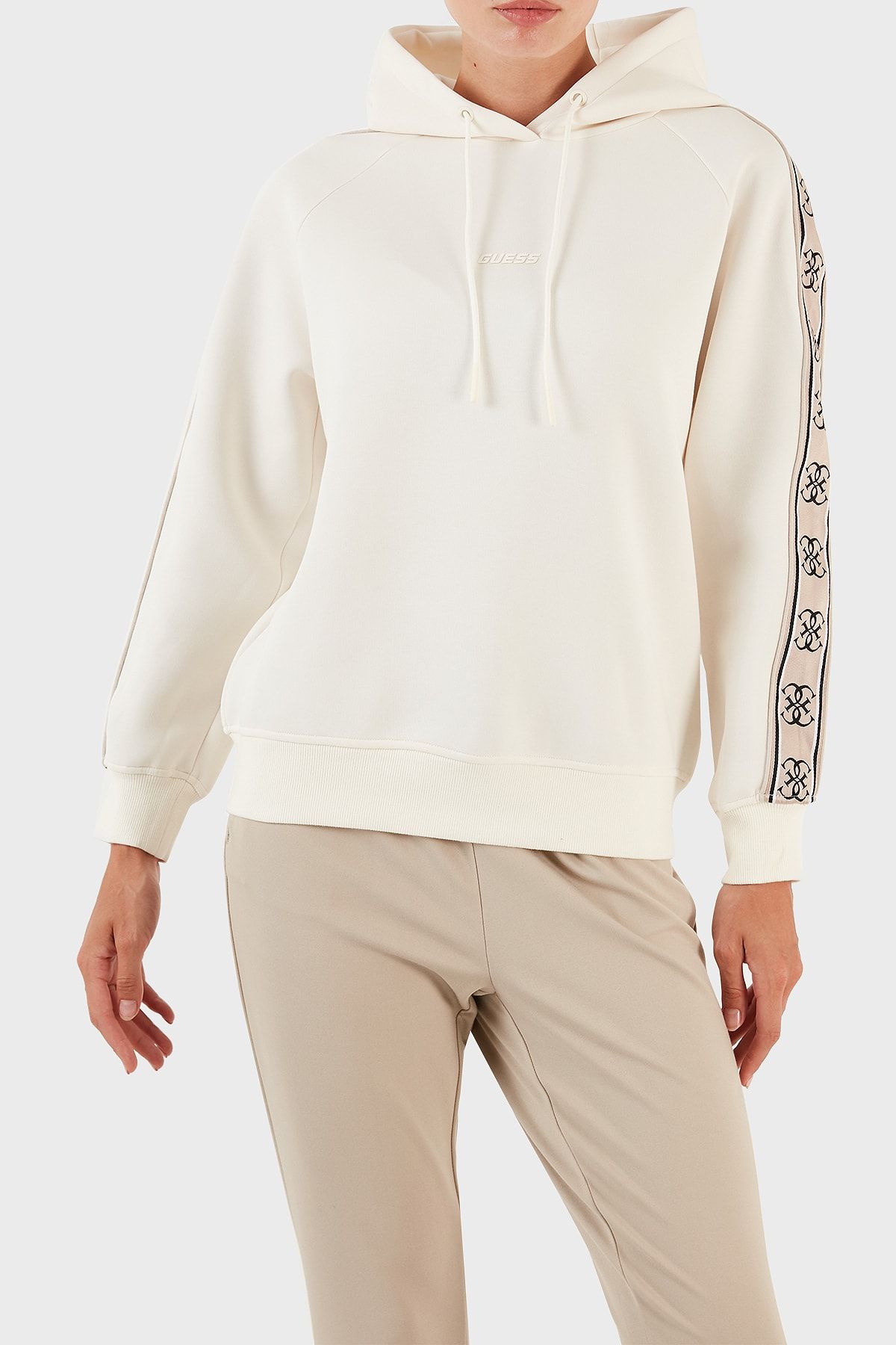 Guess sale striped hoodie