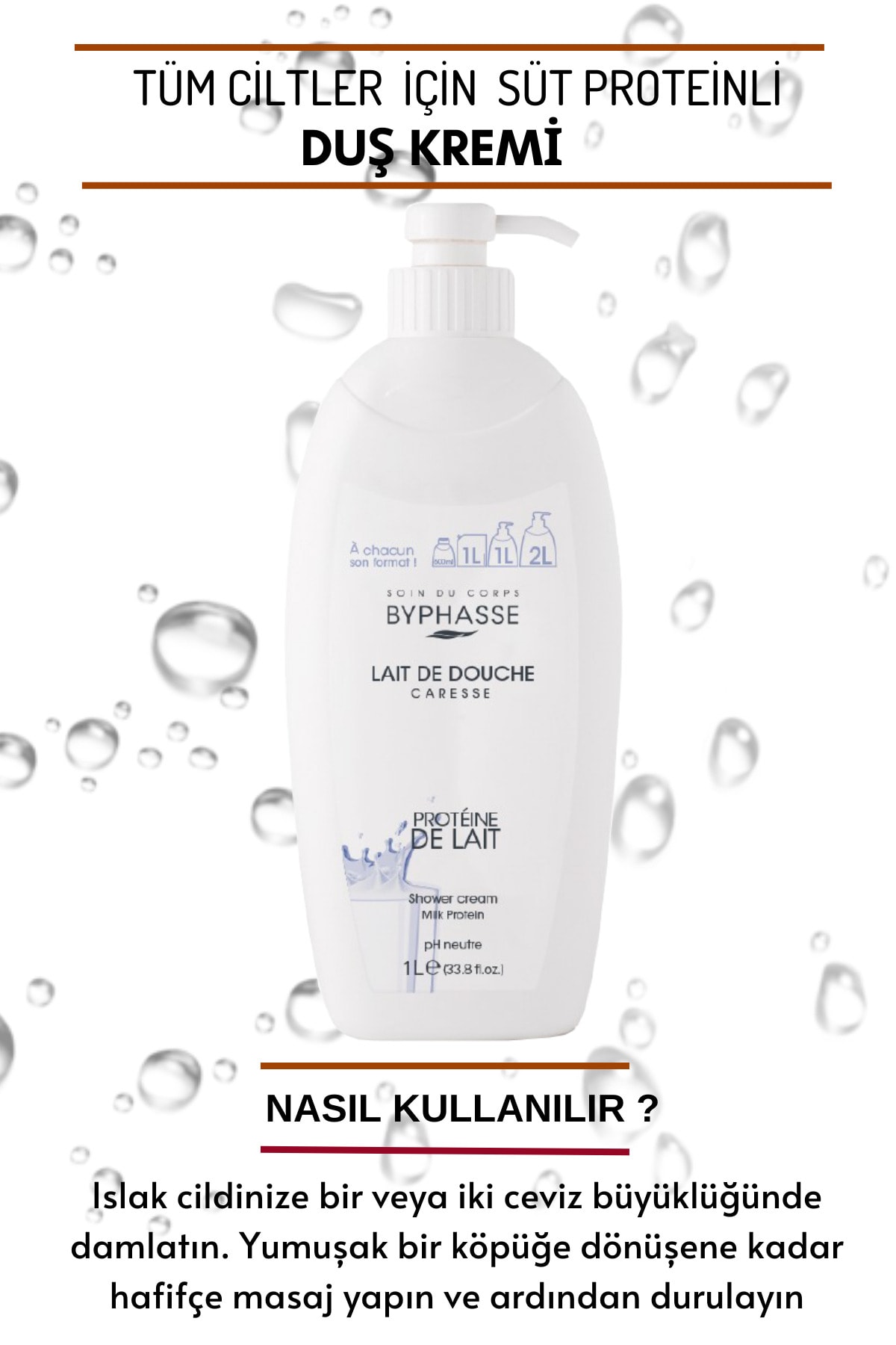 ژل و کرم دوش زنانه – مردانه  BYPHASSE | 8.4361E+12 اورجینال - تصویر 3