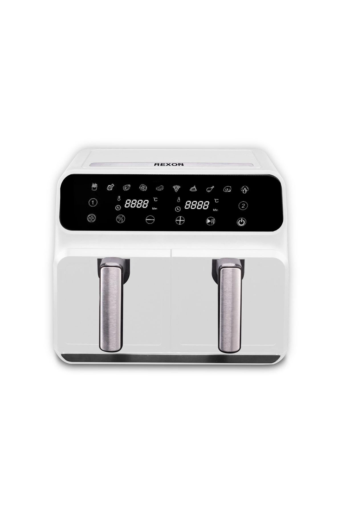 Rexon DUAL-COOKER AIR FRYER BEYAZ 4+4 8 Litre Airfryer