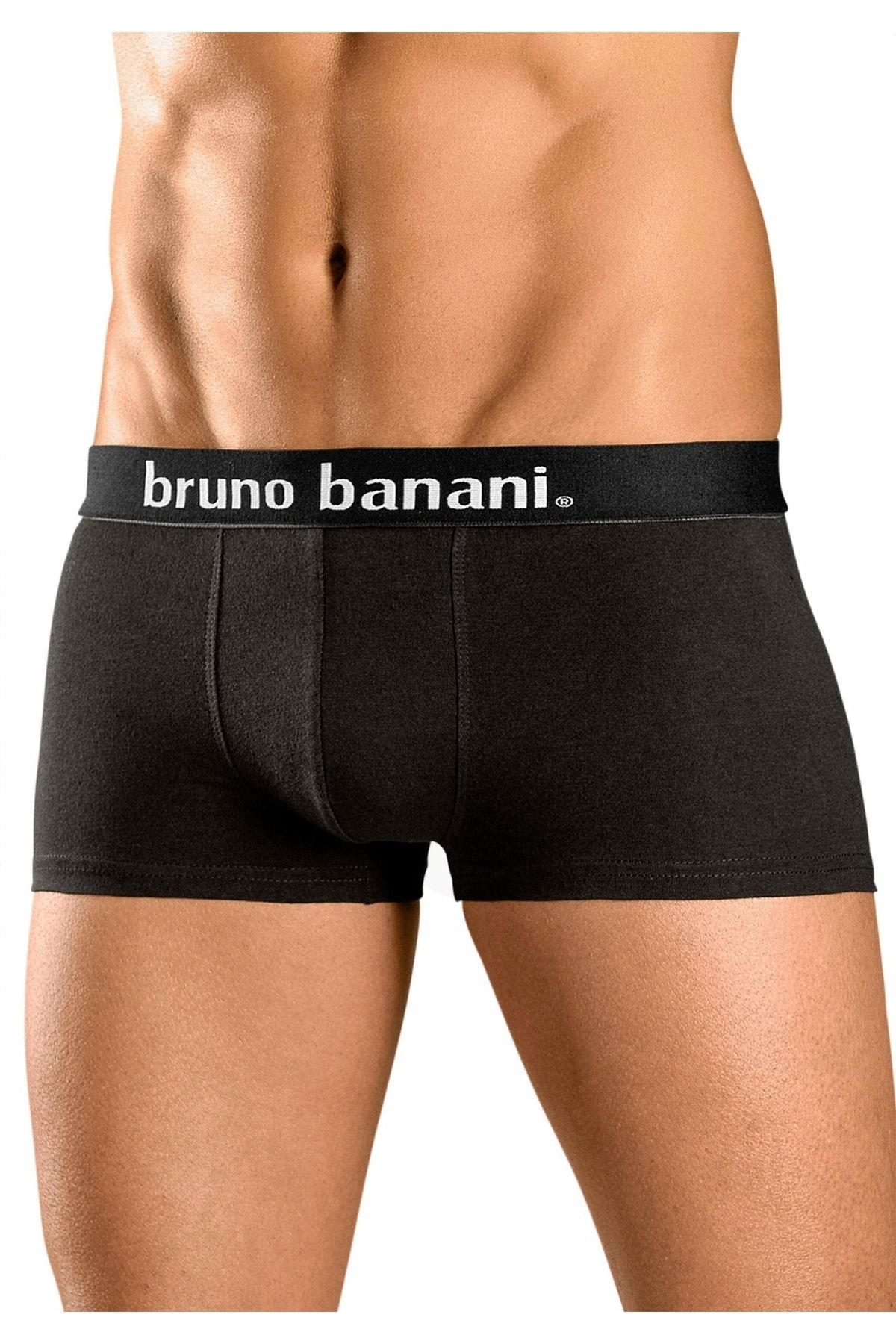 Boxershorts Bruno Banani Unifarben - - Schwarz - Trendyol