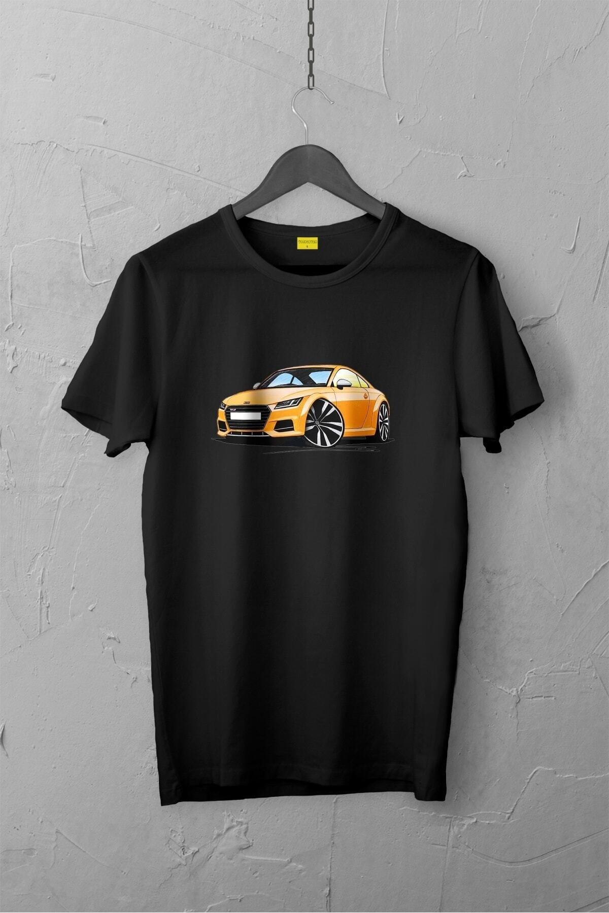 Tospikten-Audi Tt Mk3 Design Tshirt, Unisex Premium, No Cracking Fading / Automobile 1