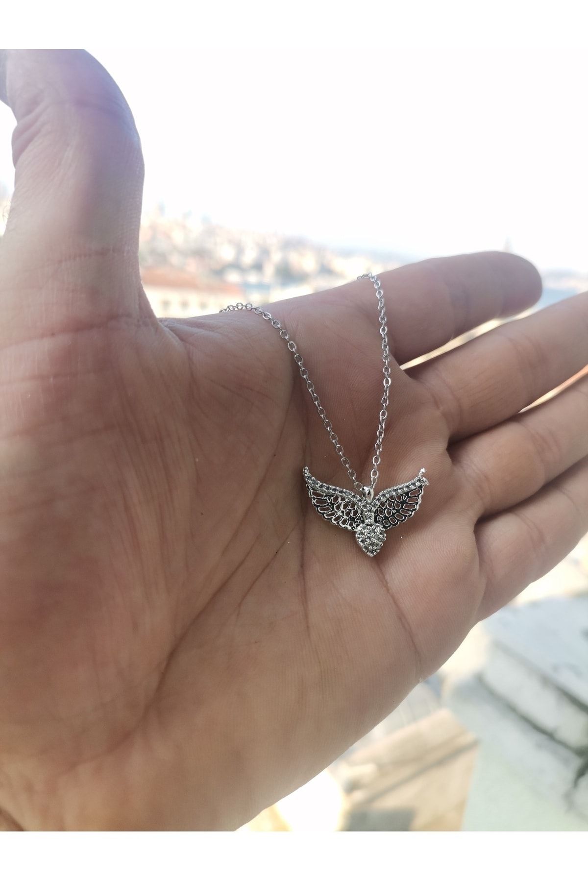 Angel necklace pandora top