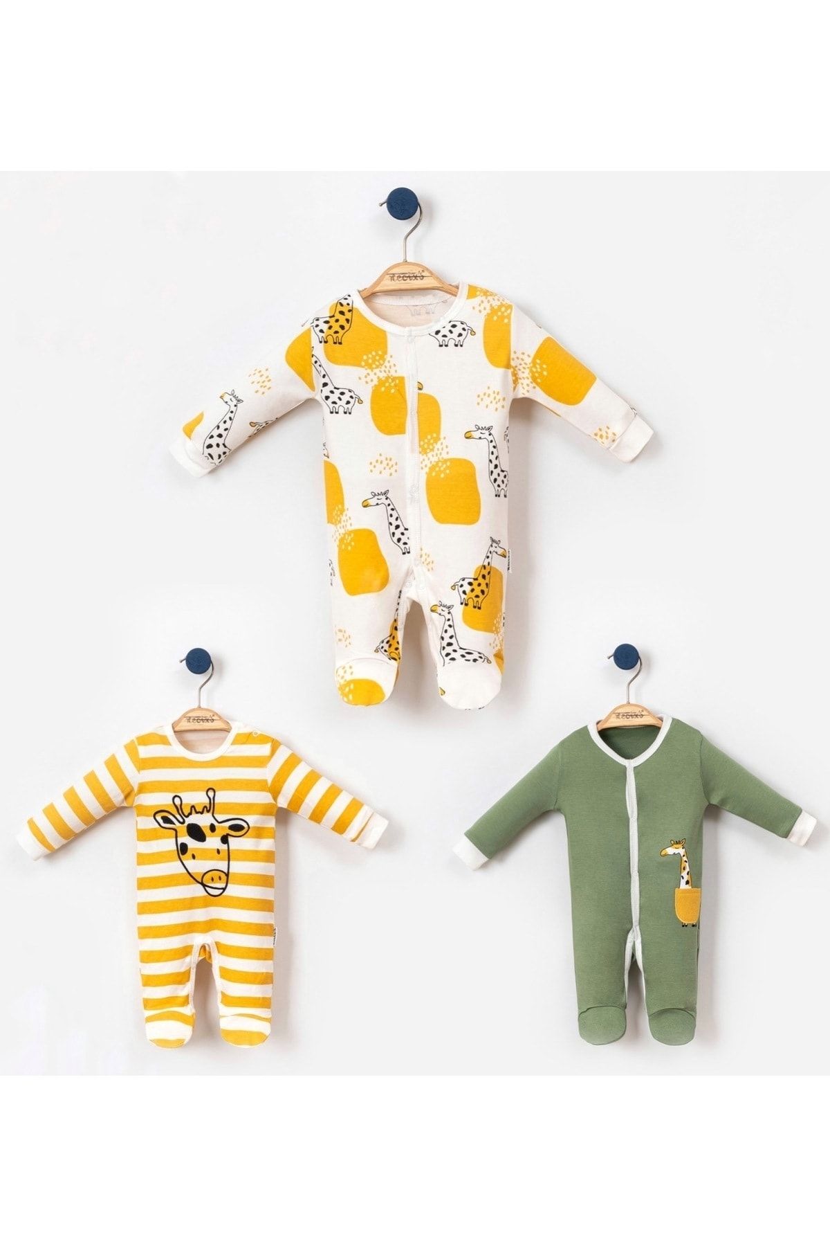 yukobaby bebe iniz i in en do al BABY NEWBORN 3 Piece Jumpsuit