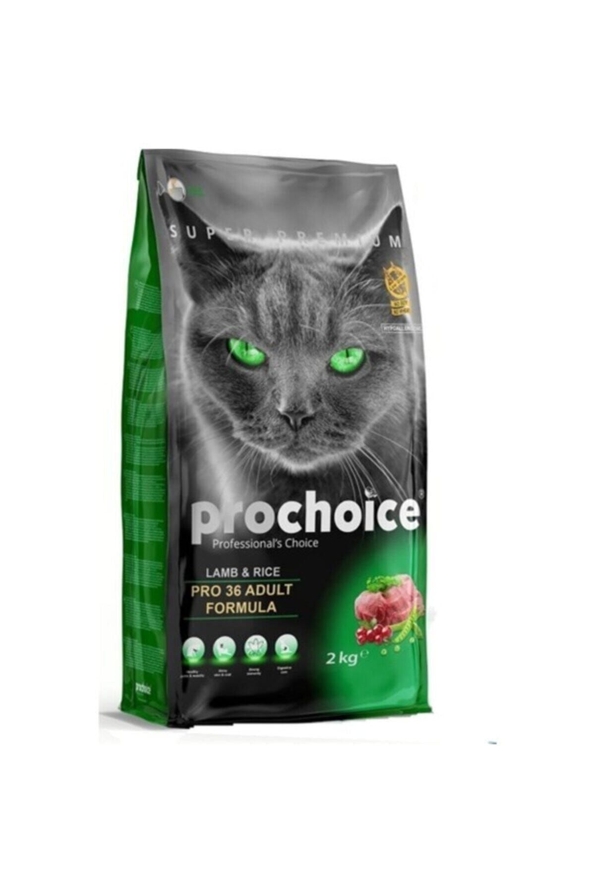 Pro Choice Pro 36 Kuzu Ve Pirinçli Yetişkin Kedi Kuru Mama 2 Kg