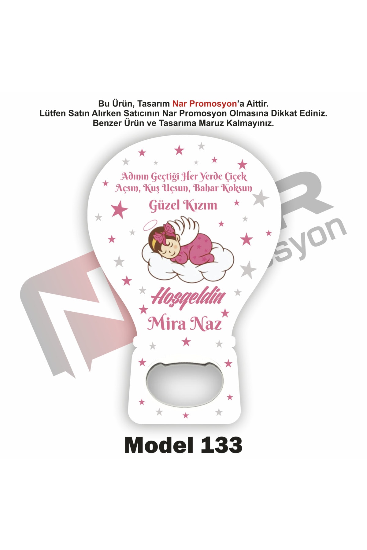 Opener Magnet Gift 20 Pieces - Circumcision, Engagement, Promise, Wedding Gift - Packaging Included