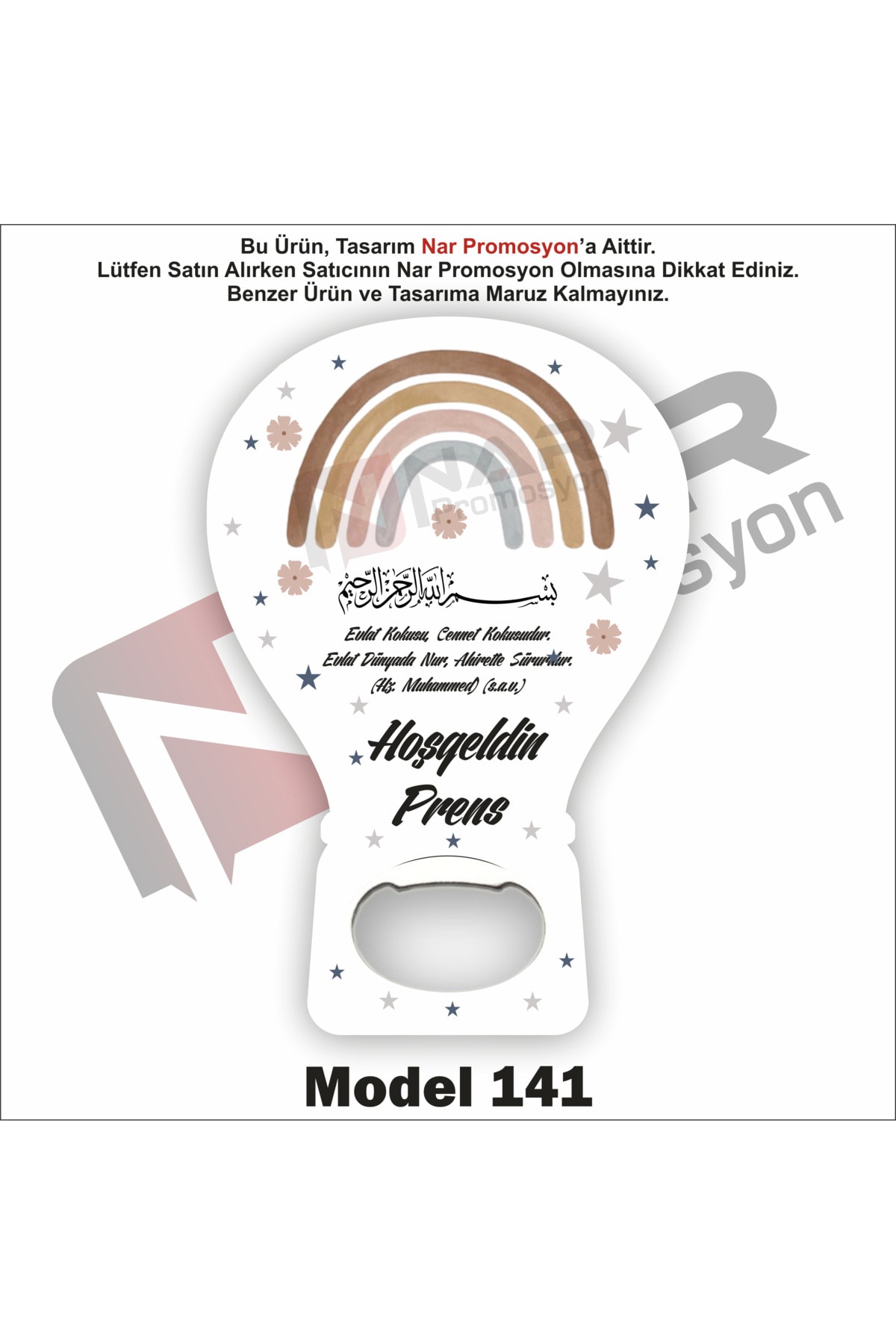 Opener Magnet Gift 20 Pieces - Circumcision, Engagement, Promise, Wedding Gift - Packaging Included