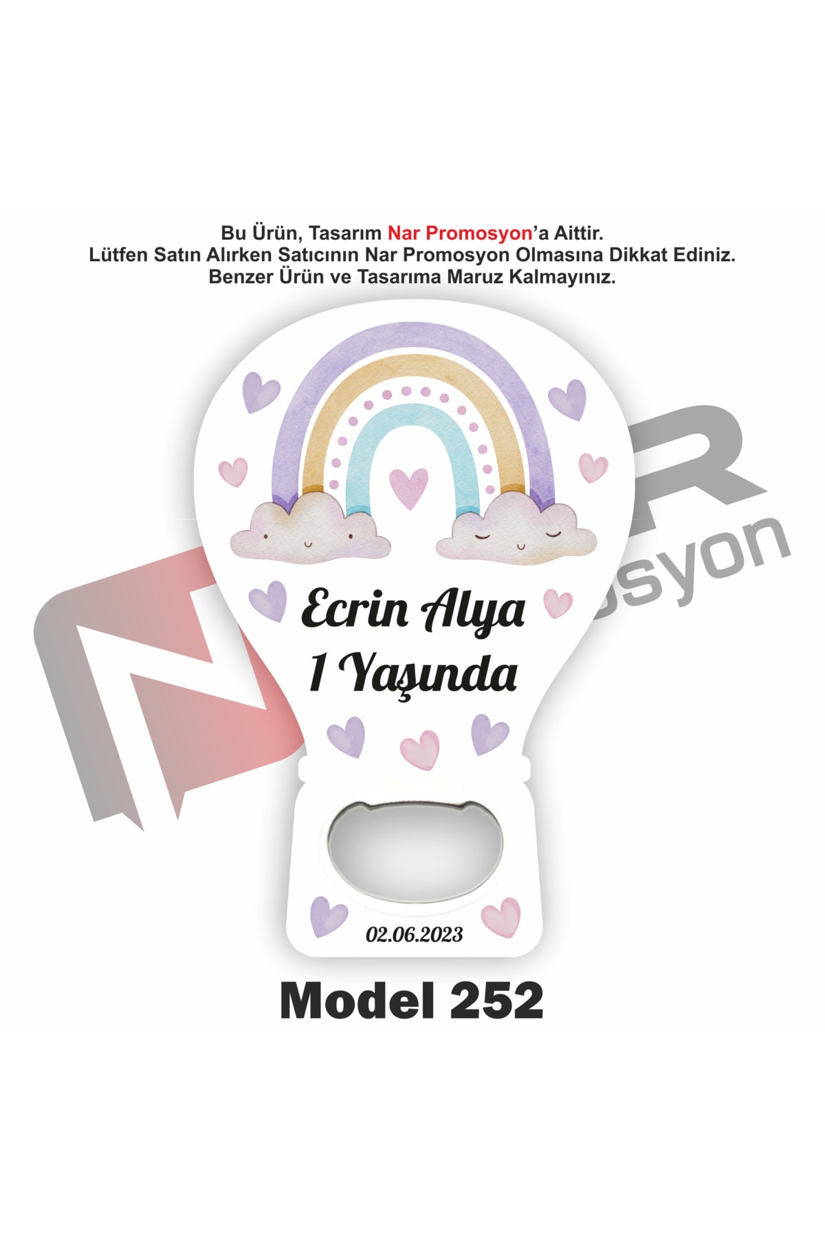Opener Magnet Gift 20 Pieces - Circumcision, Engagement, Promise, Wedding Gift - Packaging Included