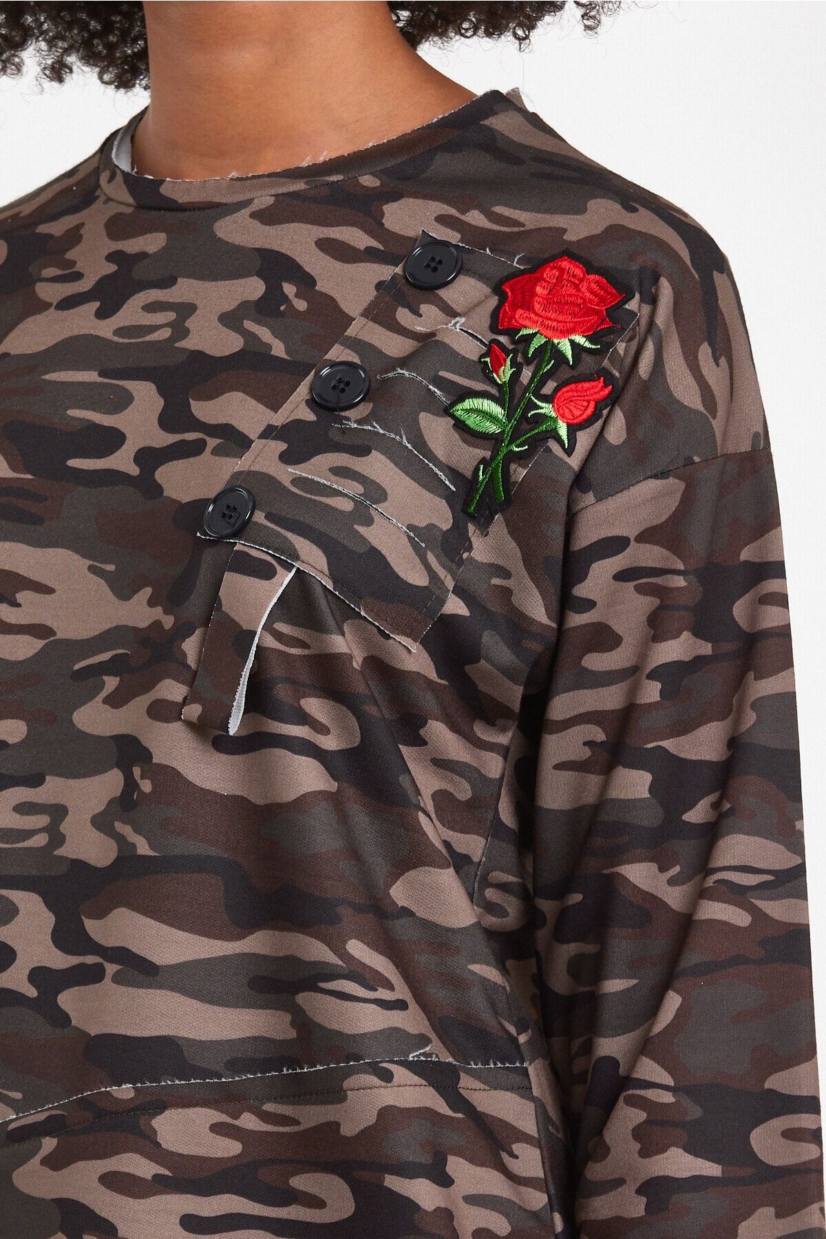 Hollister camo 2025 shirt