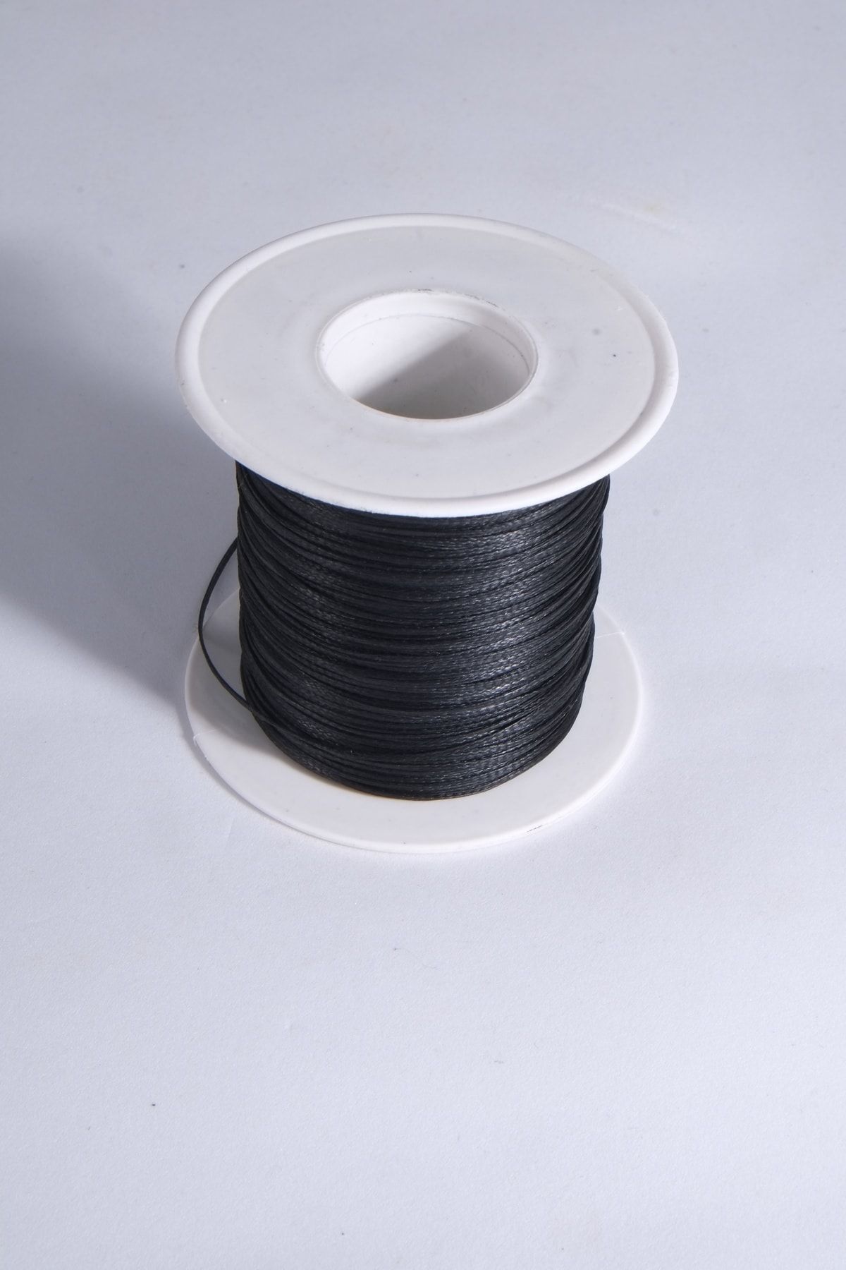 Eskişehir hobi sanat Siyah 1.0 Mm 100 Metre Mumlu Ip Saraç Deri Dikiş Ipi Kolye Takı Tasarım Ipi Bileklik Ipi