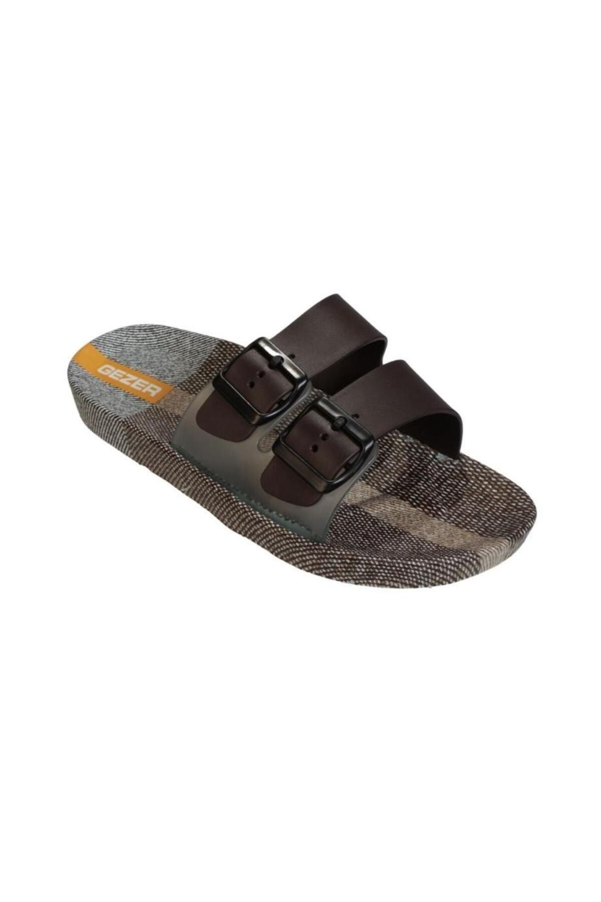 Gezer Mules Brown Flat Trendyol