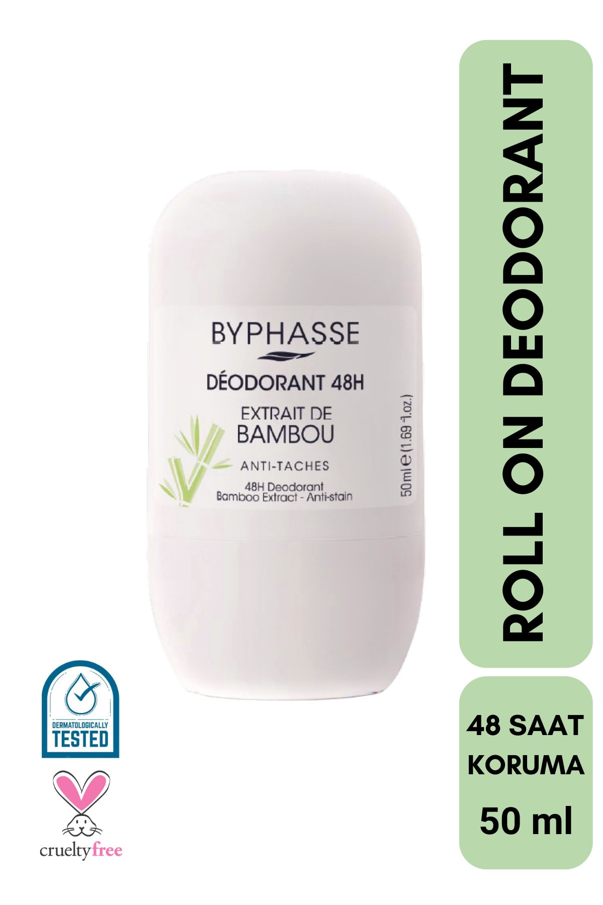 دئودورانت زنانه  BYPHASSE | 8.4361E+12 اورجینال - تصویر 2