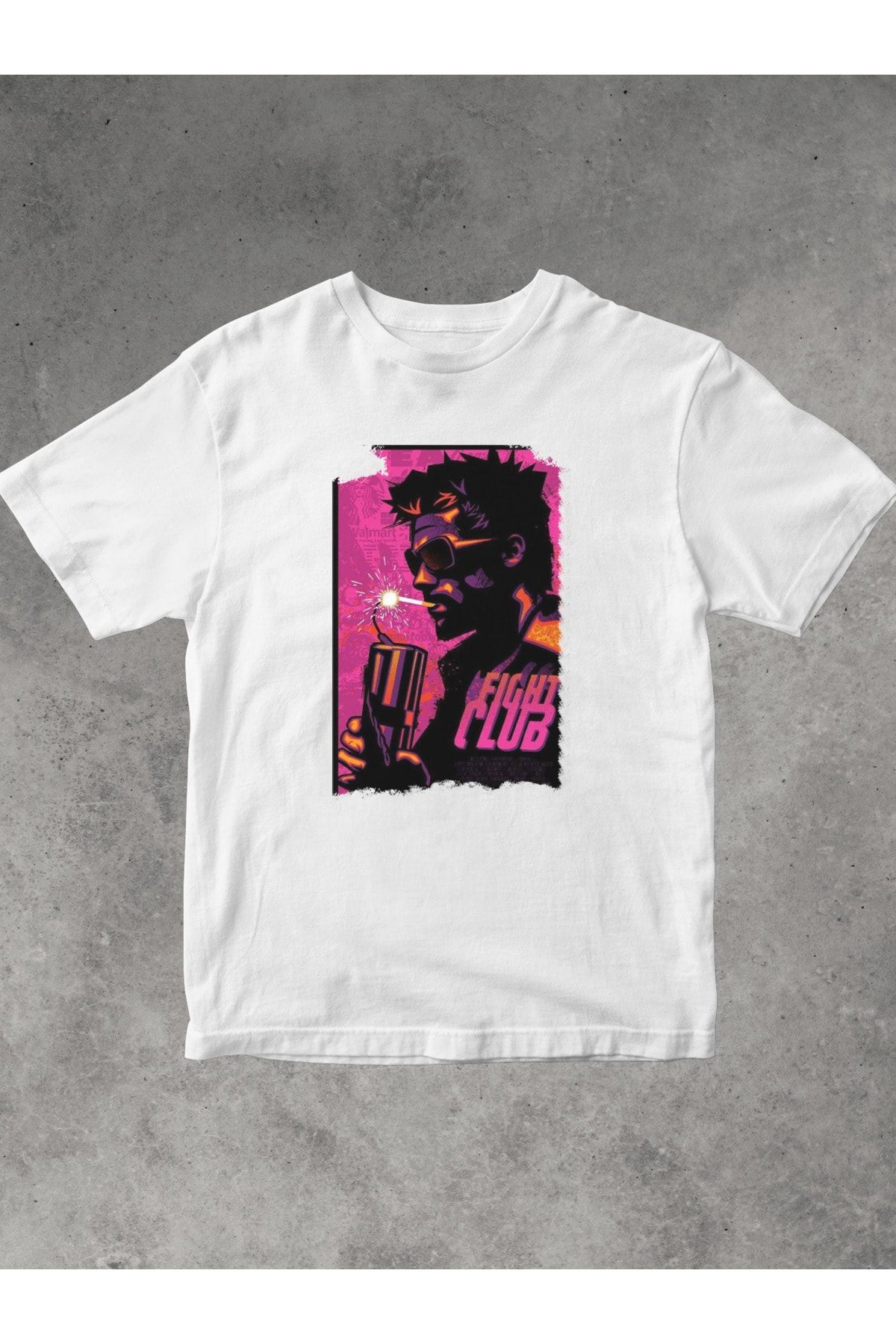Clothing Series-TYLER DURDEN Fight Club Movie Design (Unisex T-shirt) 1