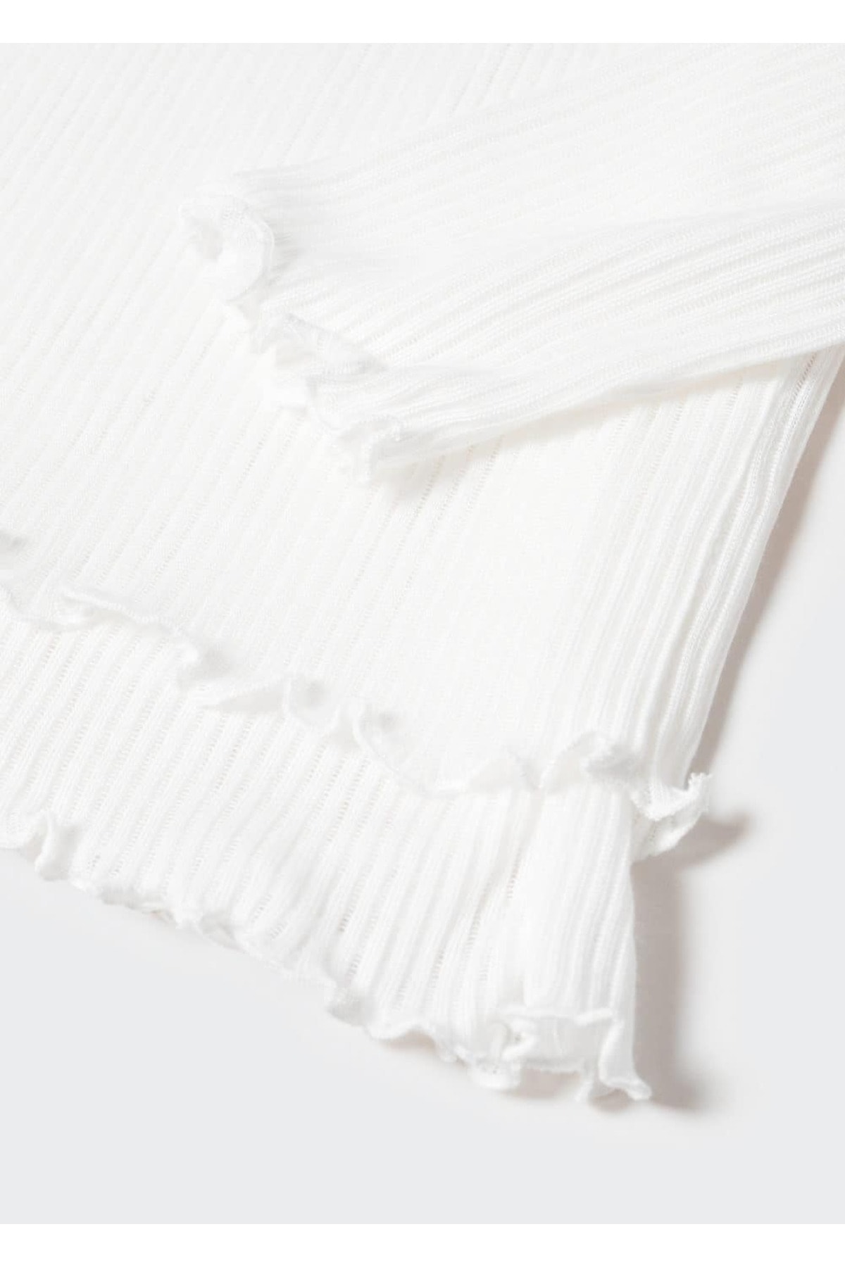 تیشرت مردانه سفید منگو | 47008268 اورجینال - تصویر 5